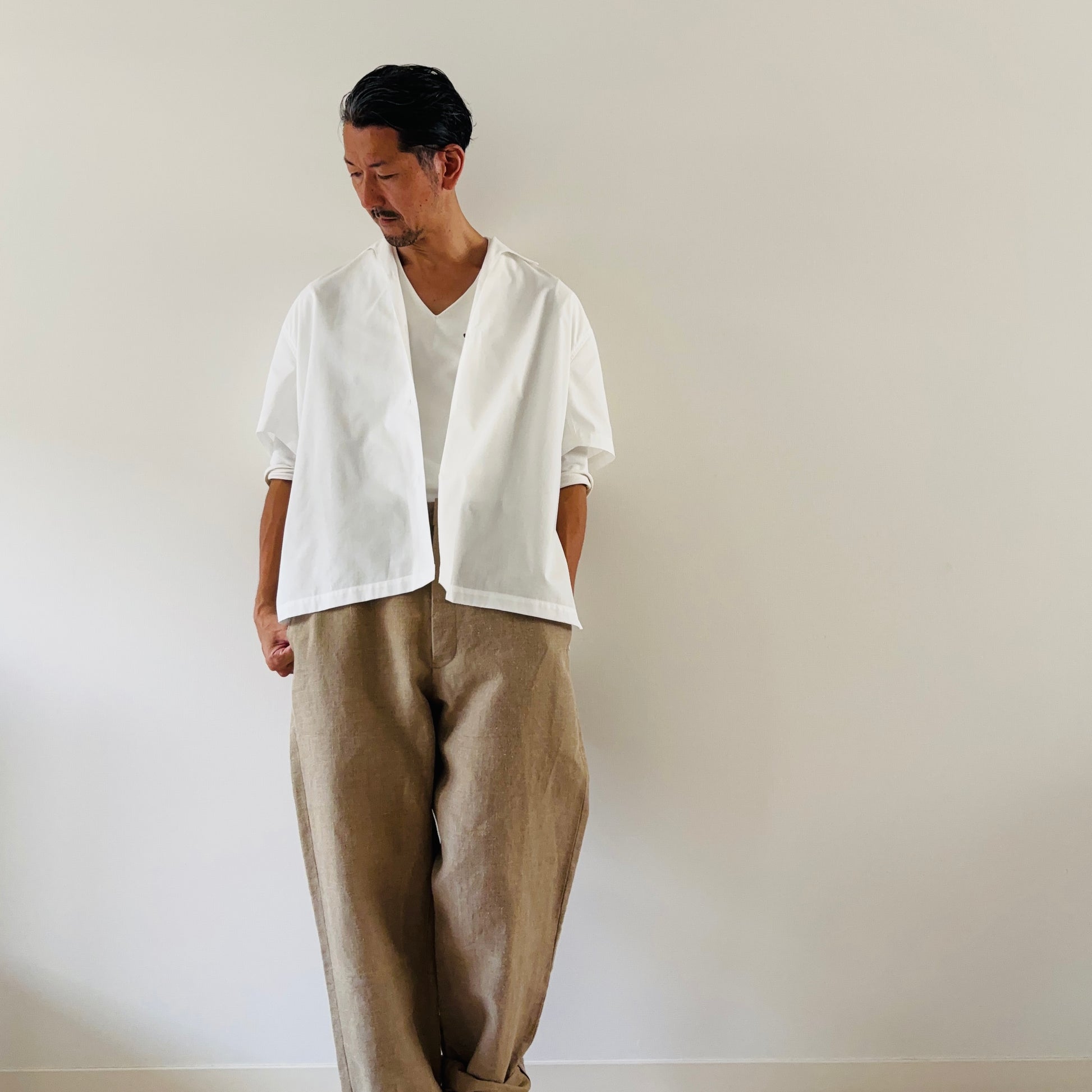 cleaveland×BELLA MOLNAR <br> : to order <br>  “Aunt’s blouse originals s/sleeve“ vft