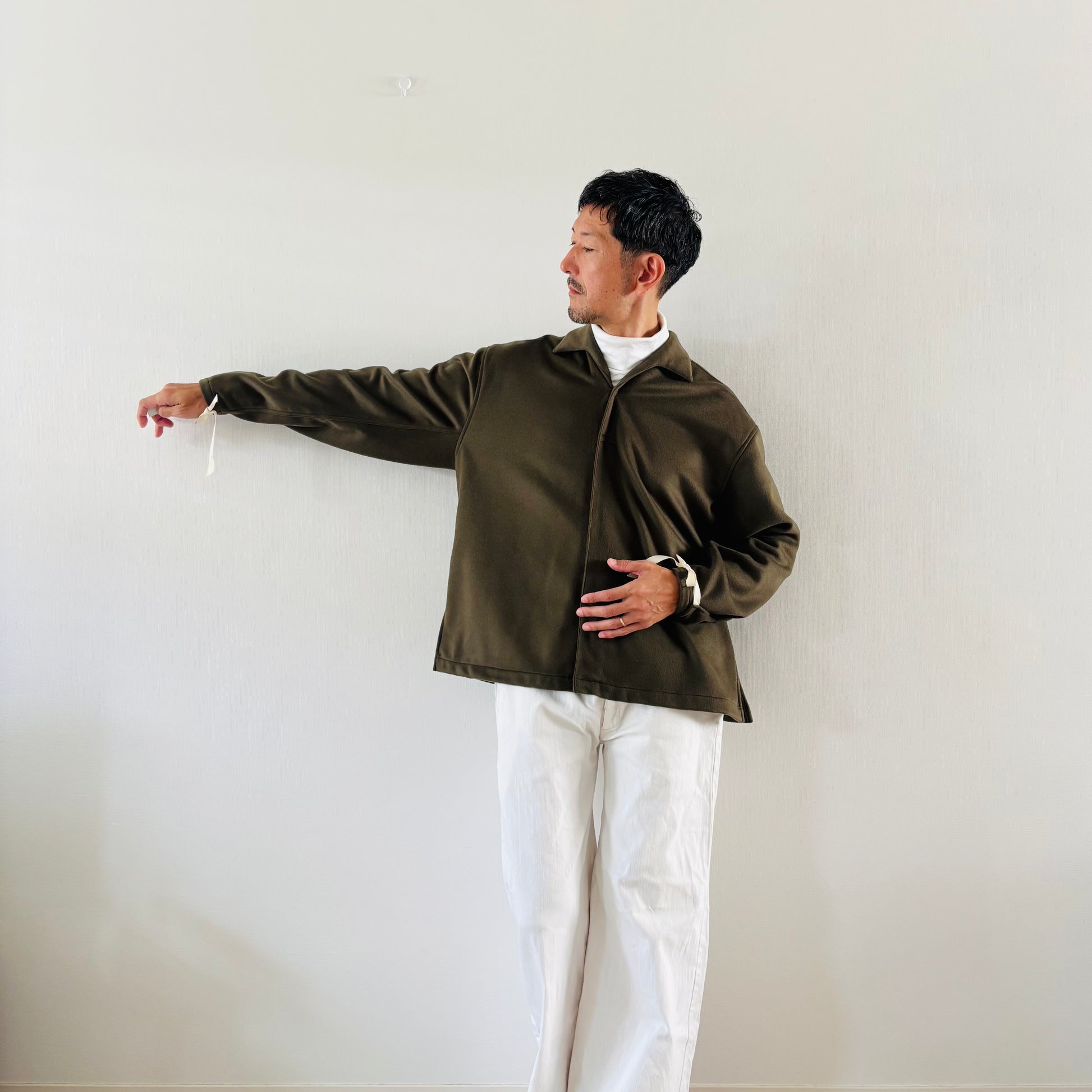 cleaveland×BELLA MOLNAR <br> : to order <br>  “Aunt’s blouse originals“ c.blend flannel