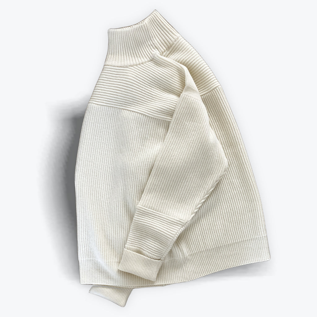 cleaveland <br> "The new world" <br> H/pullover long sleeve Off white