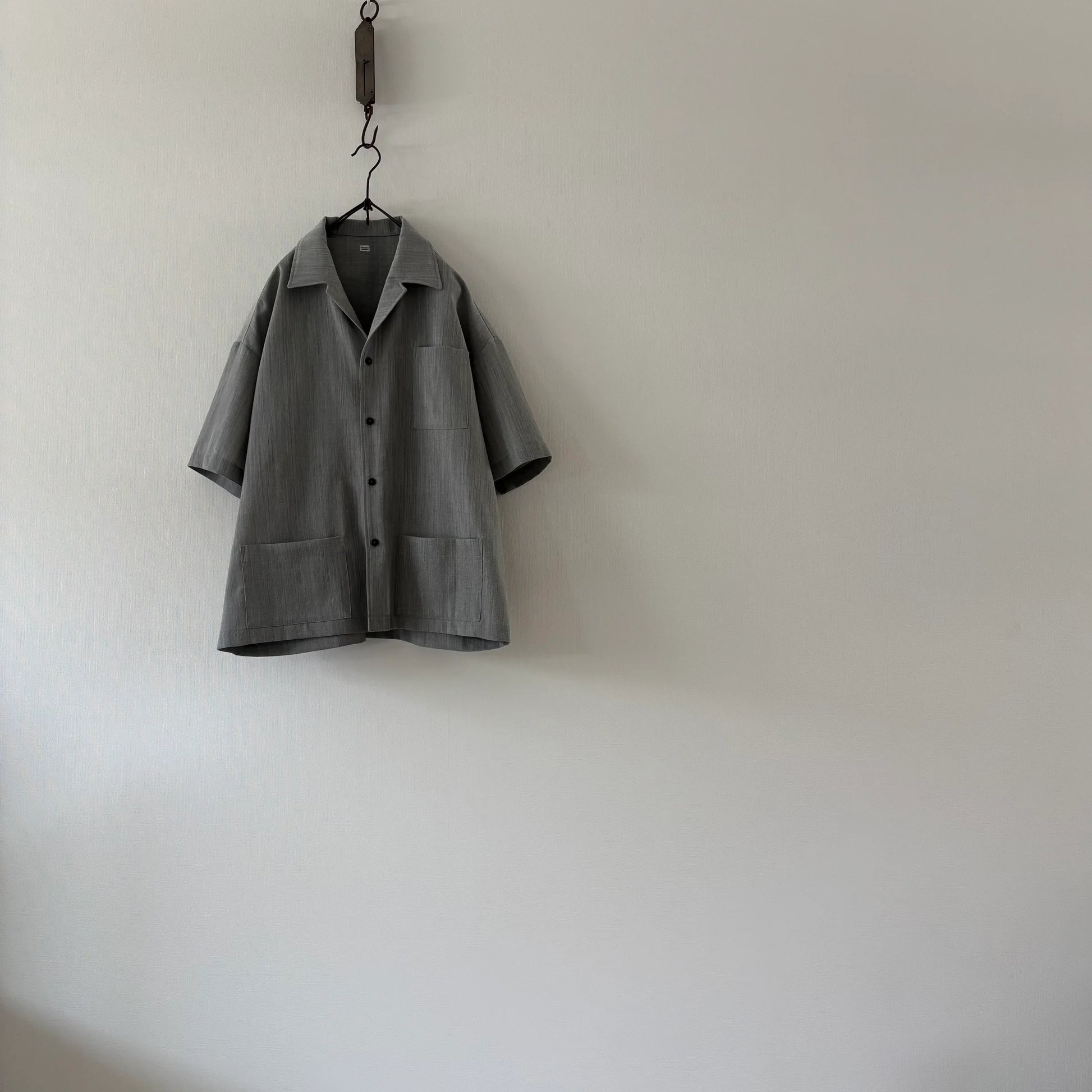 cleaveland×BELLA MOLNAR <br>  : to order <br>  “PARADISE SHIRT “  ice wool