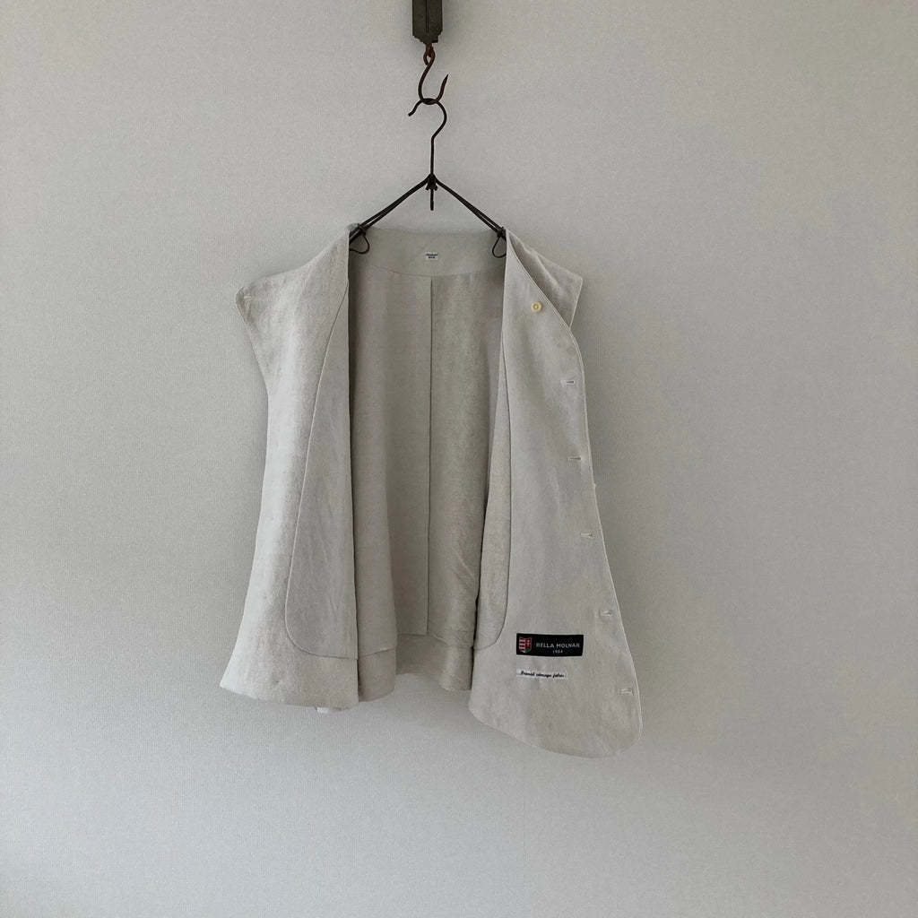 cleaveland ×BELLA MOLNAR <br>  “Play vest“ <br> MUSO tailoring eva(ex small)111