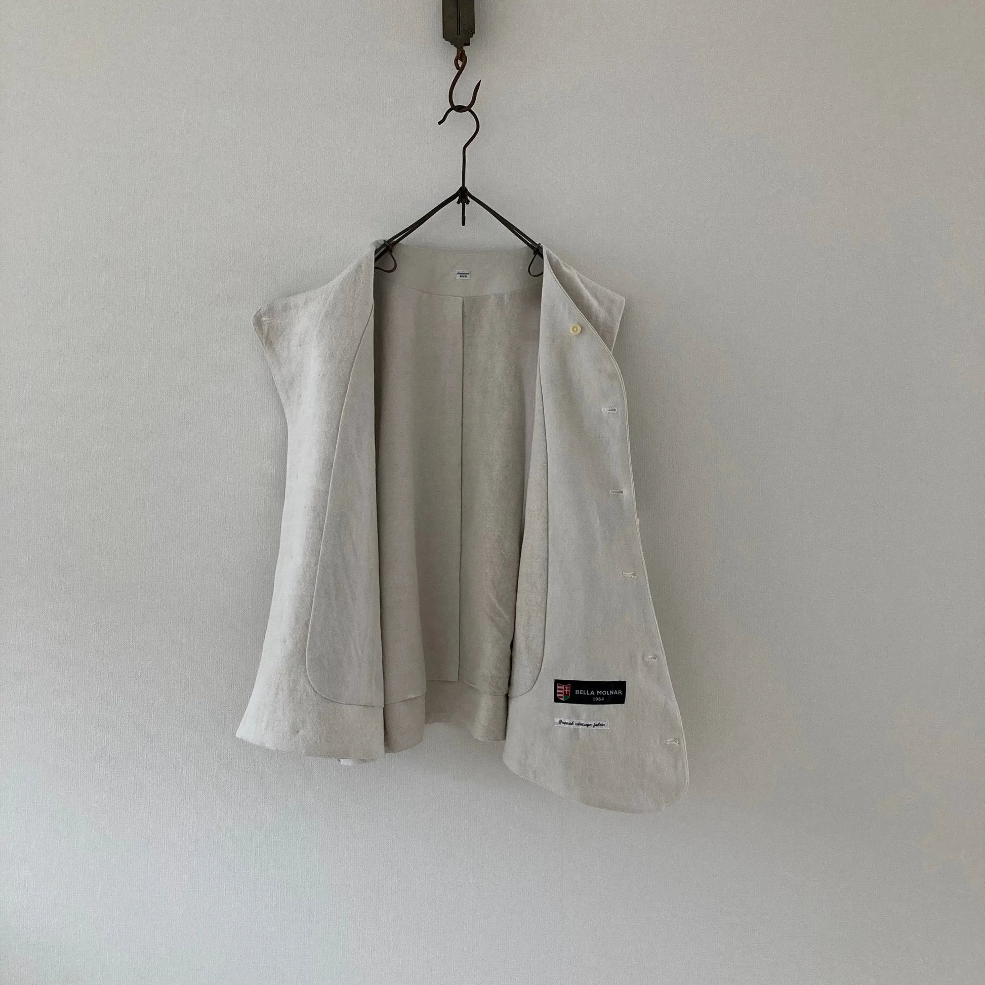 cleaveland ×BELLA MOLNAR <br>  “Play vest“ <br> MUSO tailoring eva(ex small)111