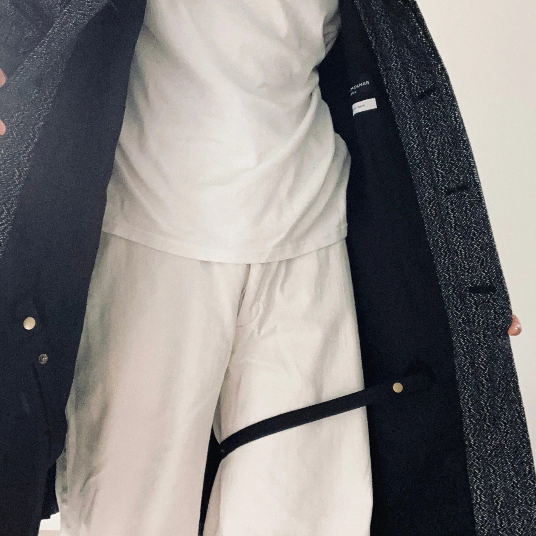 cleaveland×BELLA MOLNAR <br> : to order <br>  “Uncle’s coat ” saptweed