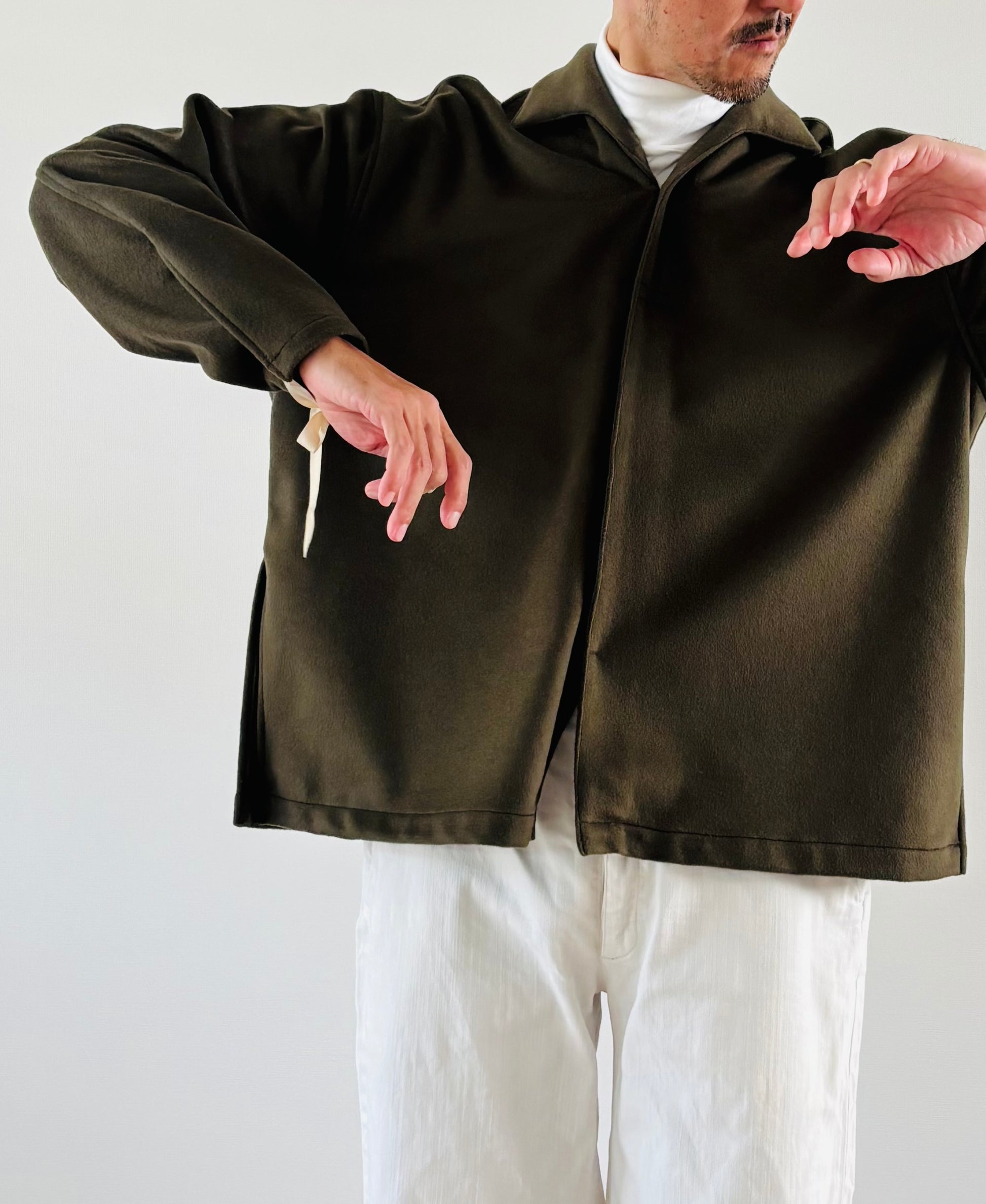 cleaveland×BELLA MOLNAR <br> : to order <br>  “Aunt’s blouse originals“ c.blend flannel