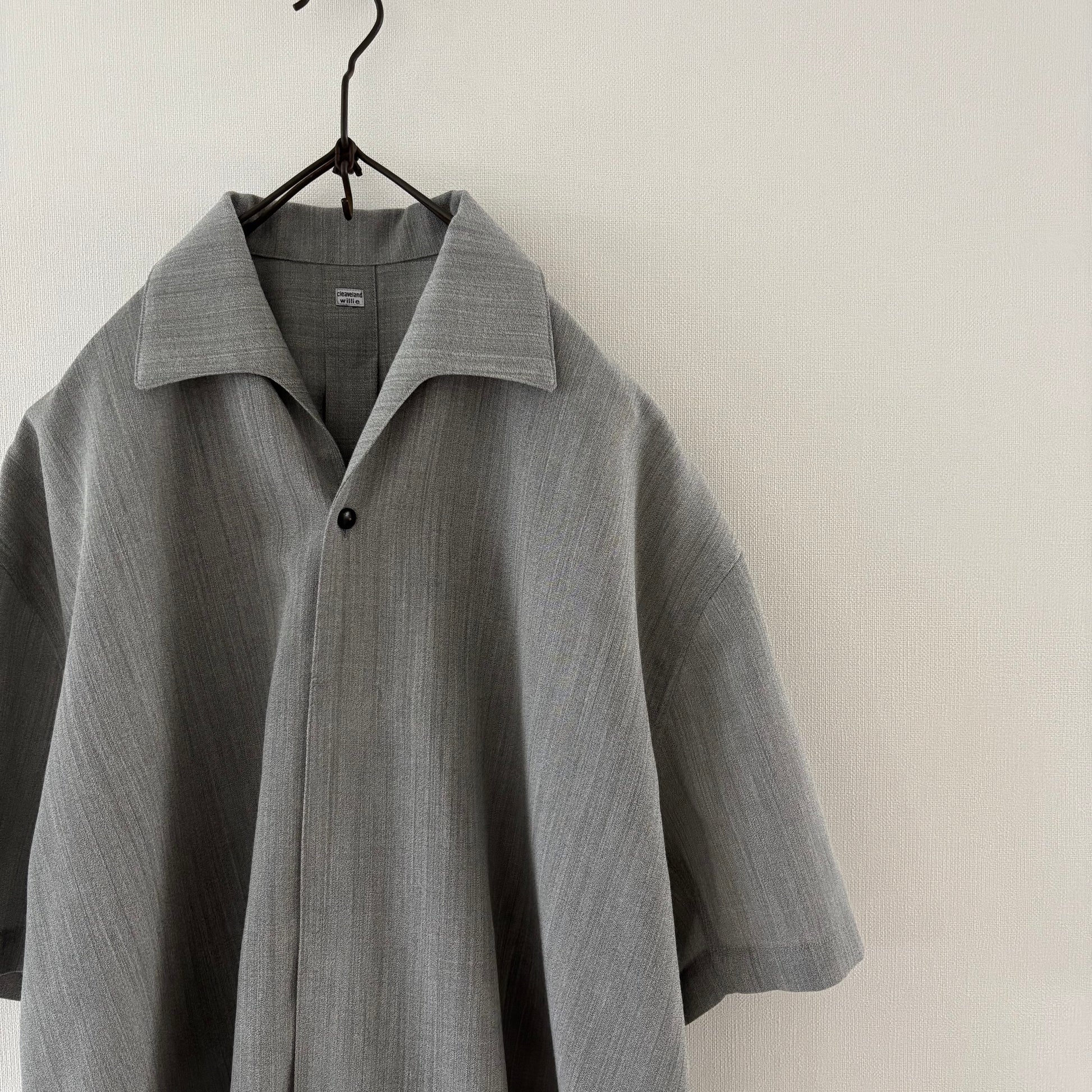 cleaveland×BELLA MOLNAR <br> : to order <br>  “Aunt’s blouse originals s/sleeve“ ice wool