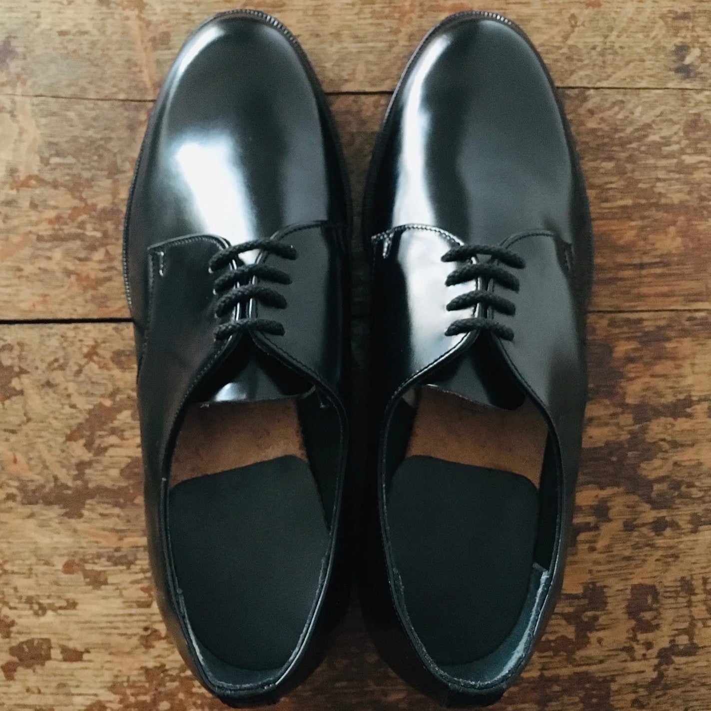 Vintage <br>  “French army” <br> Derby shoes