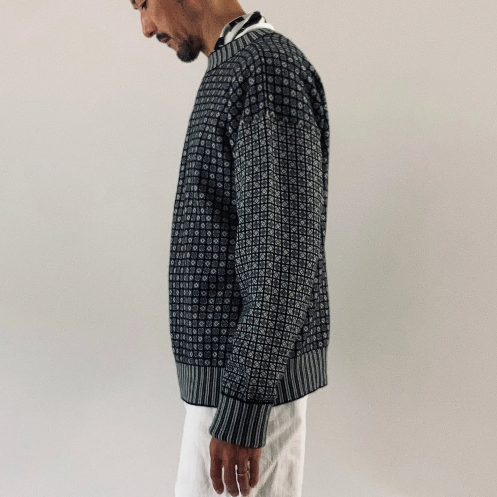 cleaveland <br> “Small town” <br> Re/cardigan Black mw