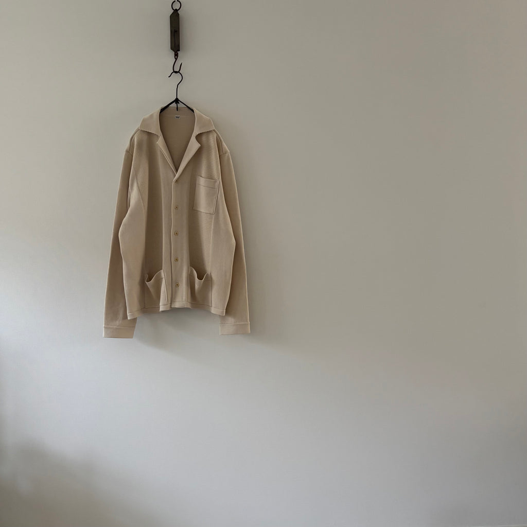 cleaveland <br> "The new world" <br> OC/cardigan long sleeve Raw white