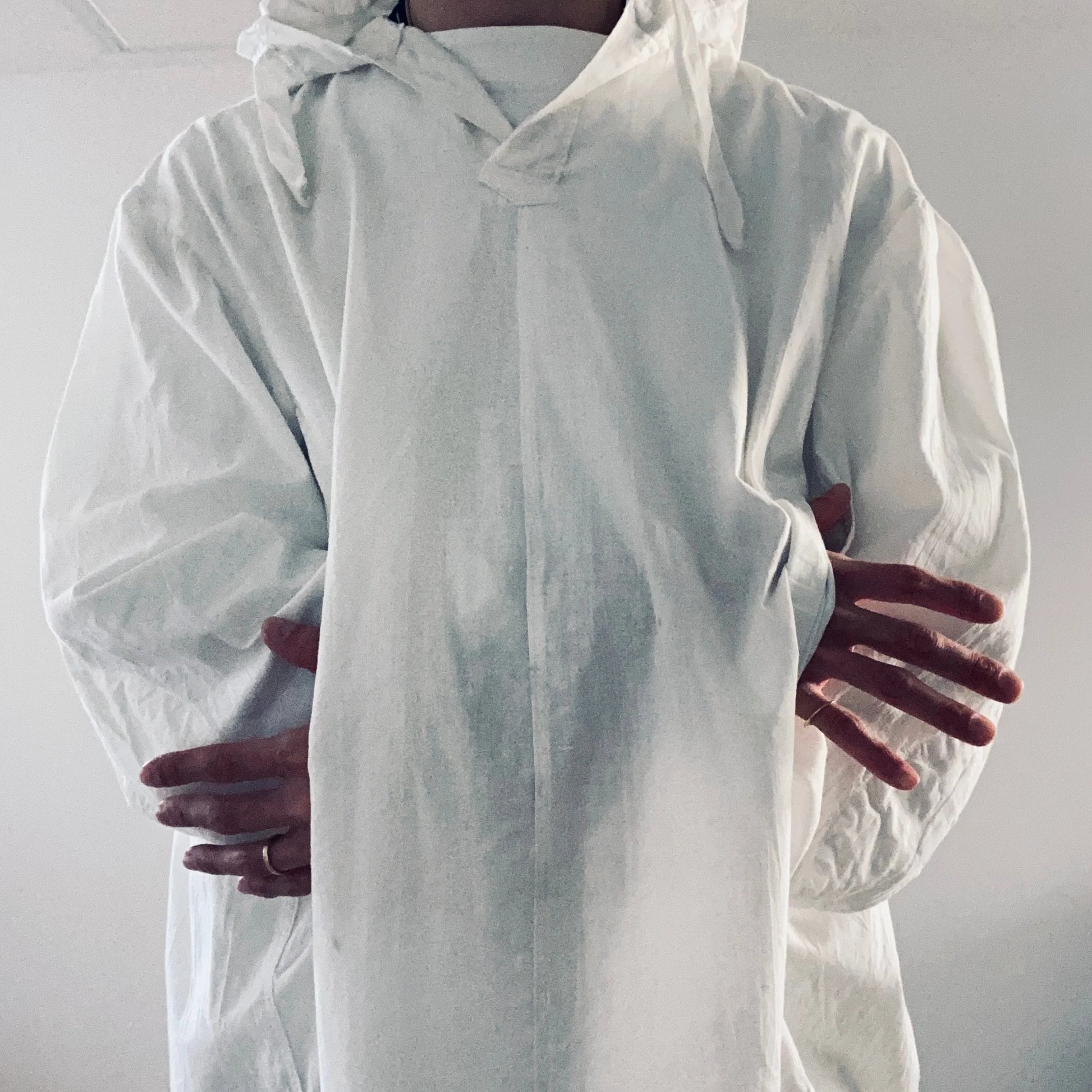 Vintage <br>  “Czech army” <br> Snow camouflage anorak