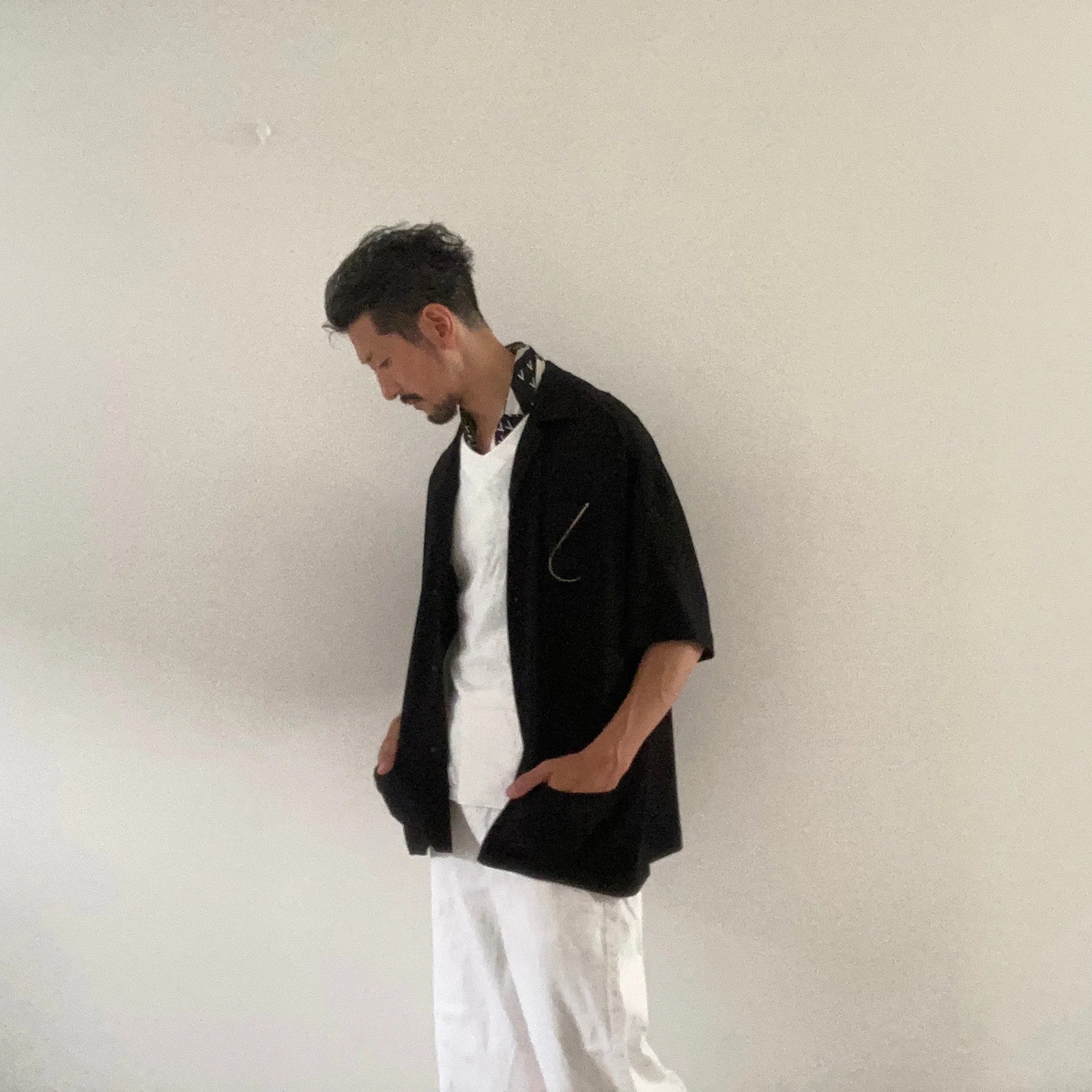 cleaveland×BELLA MOLNAR <br>  : to order <br>  “PARADISE SHIRT “  ice wool
