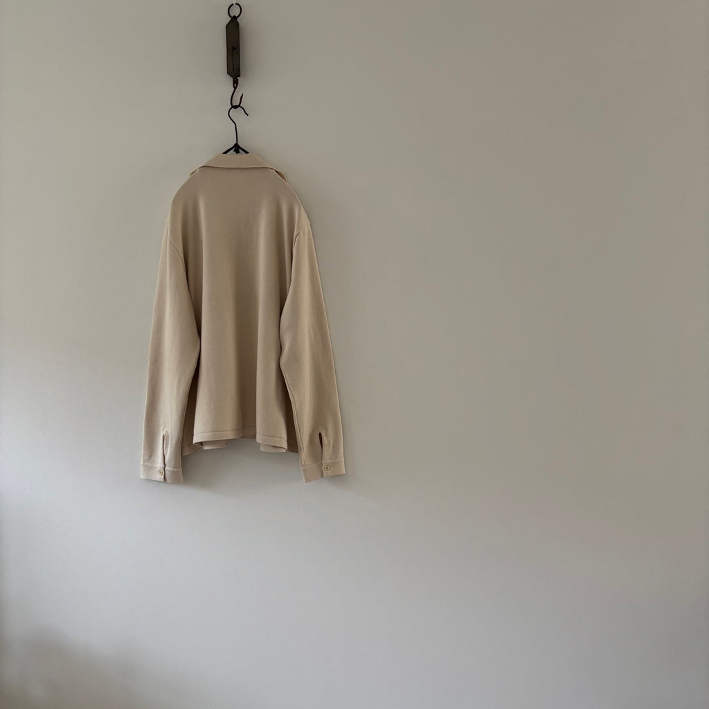 cleaveland <br> "The new world" <br> OC/cardigan long sleeve Raw white