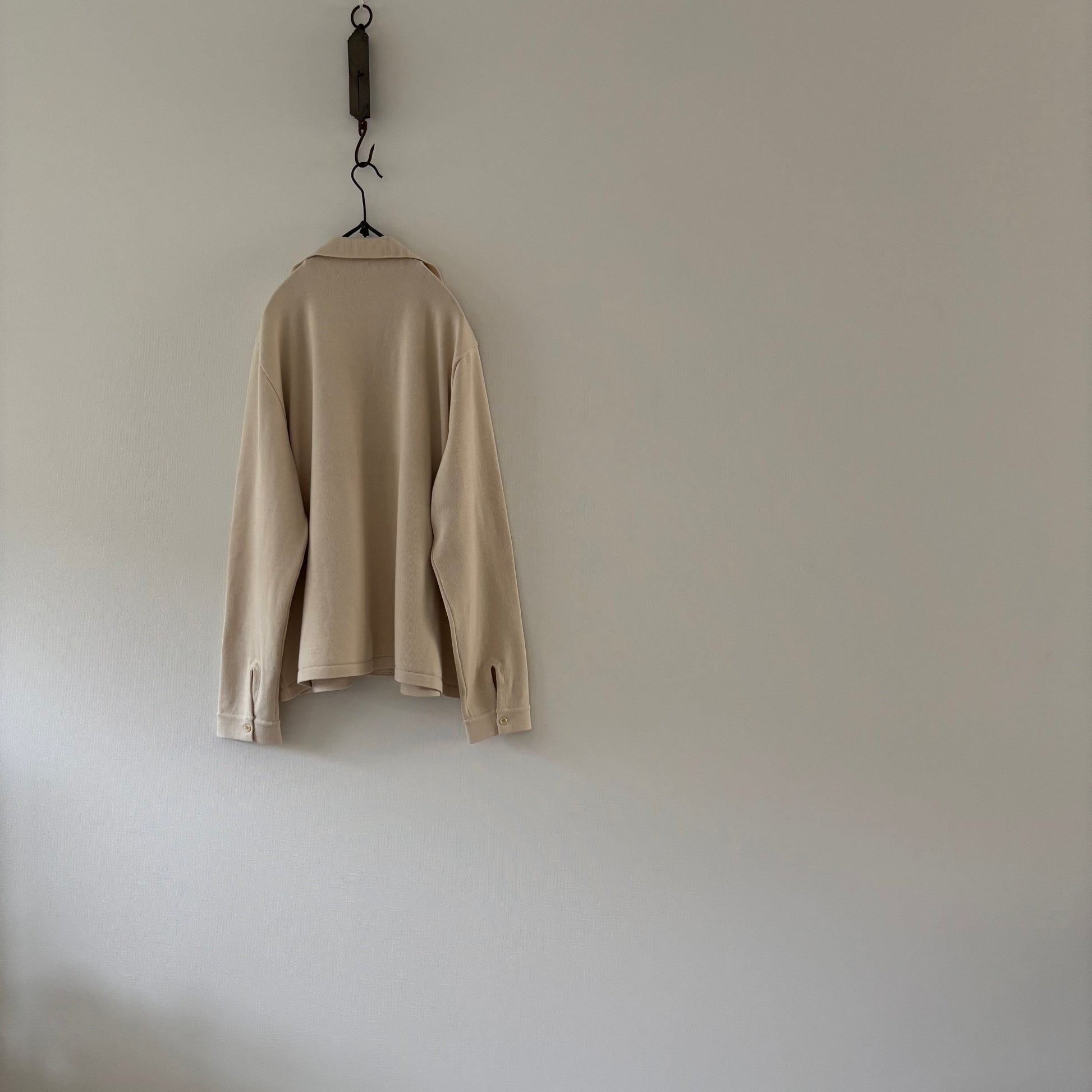 cleaveland <br> "The new world" <br> OC/cardigan long sleeve Raw white