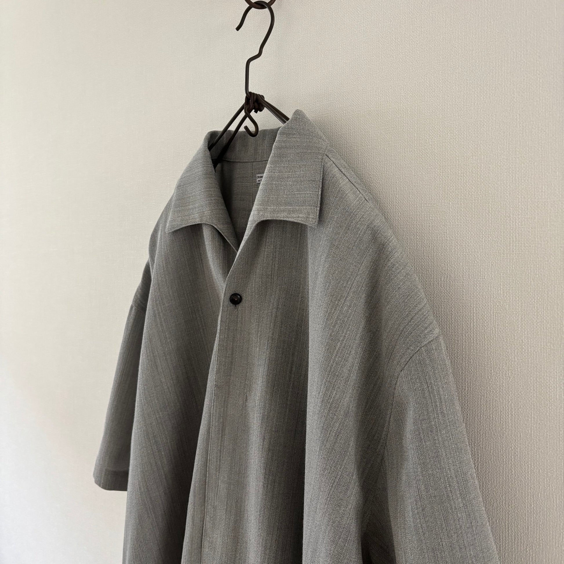 cleaveland×BELLA MOLNAR <br> : to order <br>  “Aunt’s blouse originals s/sleeve“ ice wool