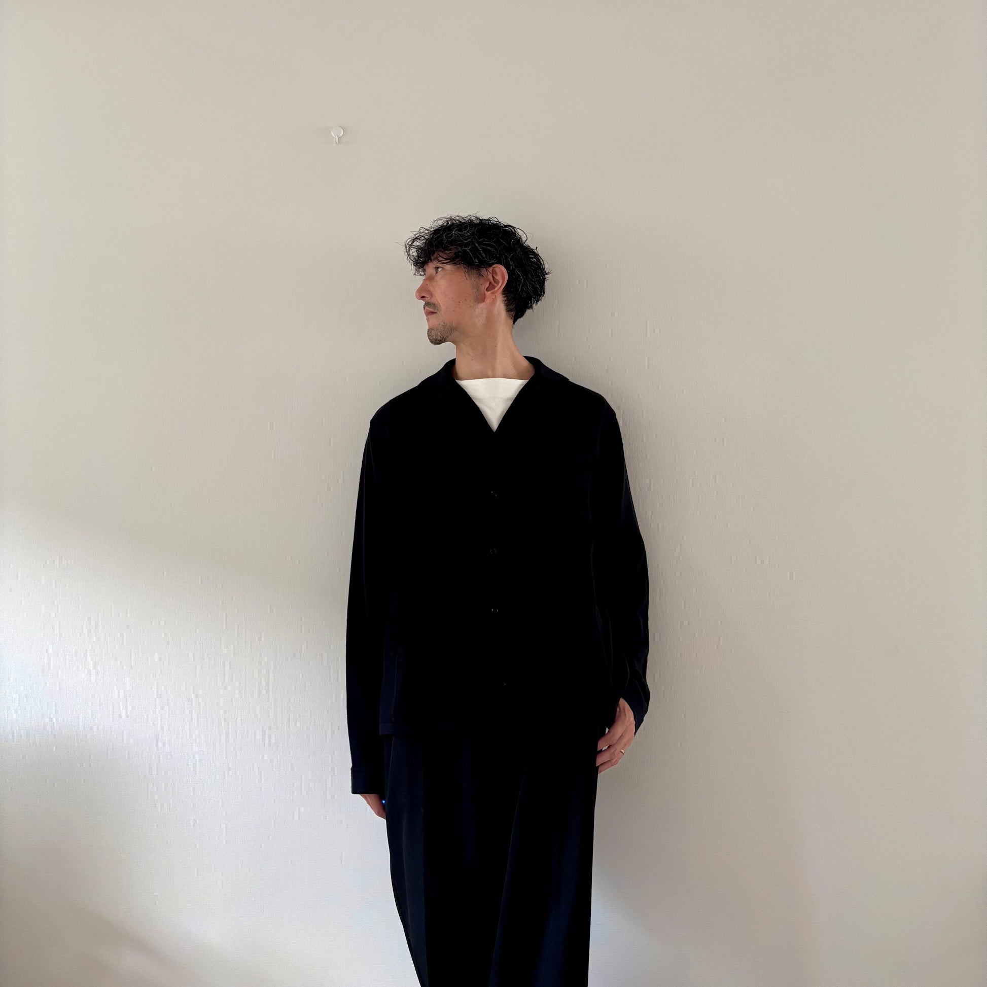 cleaveland <br> "The new world" <br> OC/cardigan long sleeve Black
