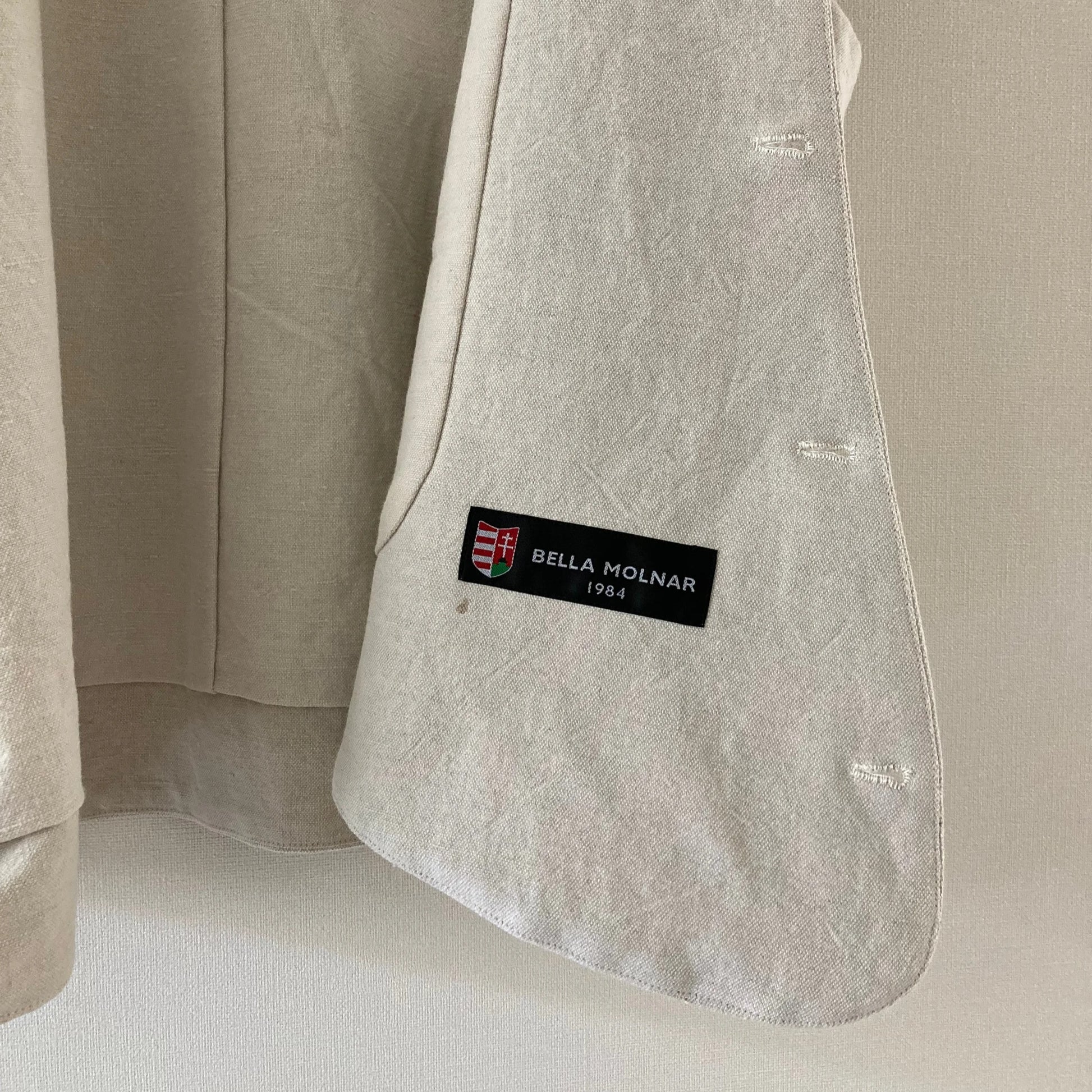 cleaveland ×BELLA MOLNAR <br> “Play vest“ <br> MUSO tailoring eddie(small)014