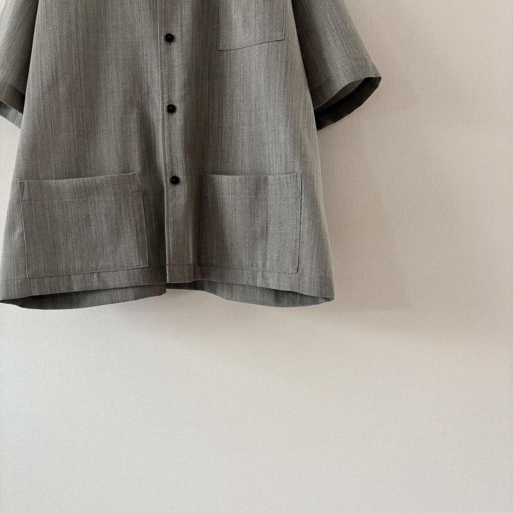 cleaveland×BELLA MOLNAR <br>  : to order <br>  “PARADISE SHIRT “  ice wool