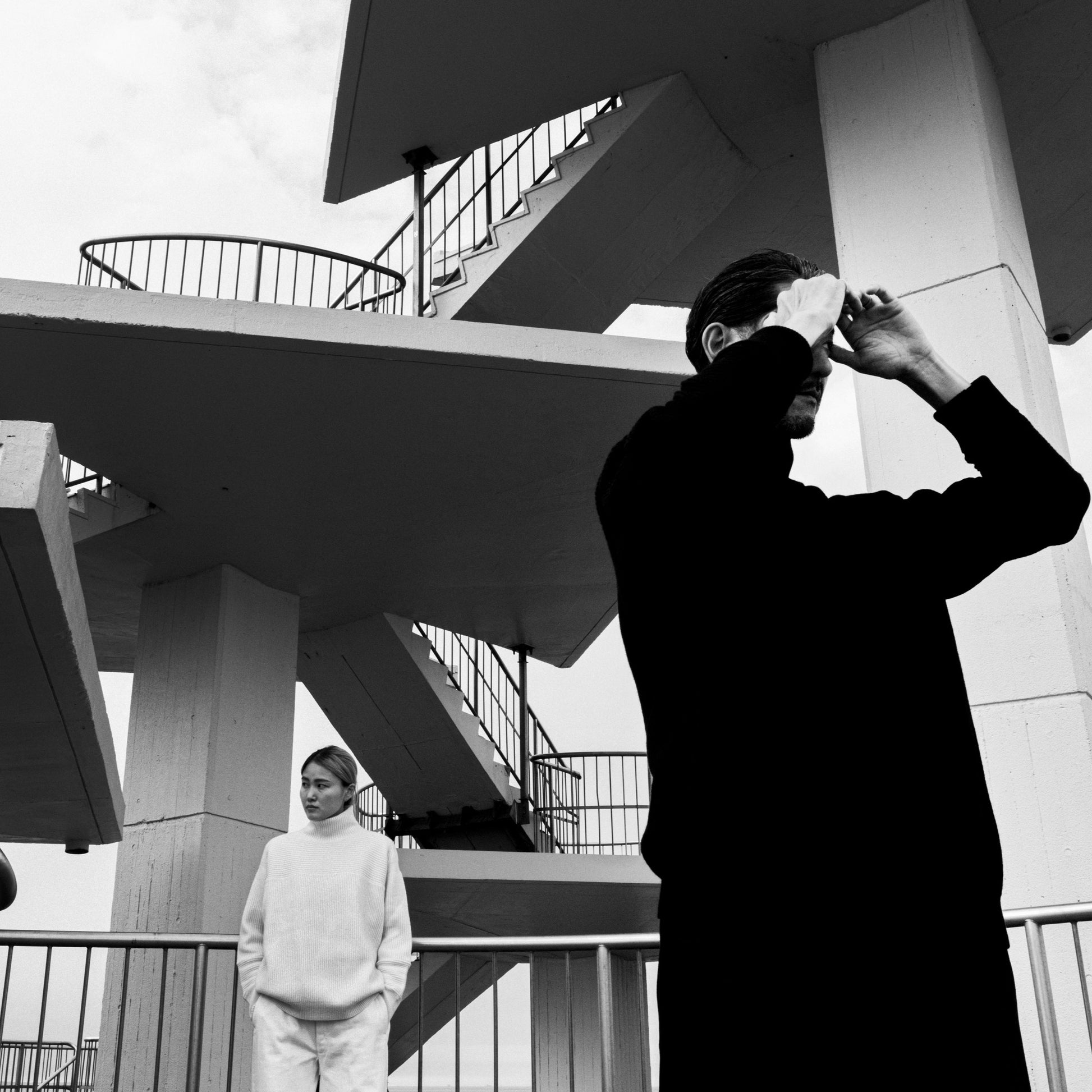 cleaveland <br> "The new world" <br> H/pullover long sleeve Off white