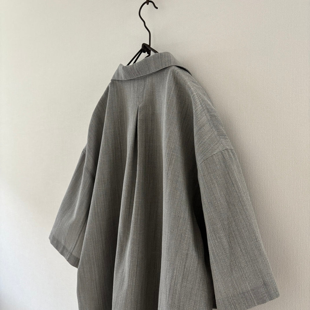 cleaveland×BELLA MOLNAR <br> : to order <br>  “Aunt’s blouse originals s/sleeve“ ice wool