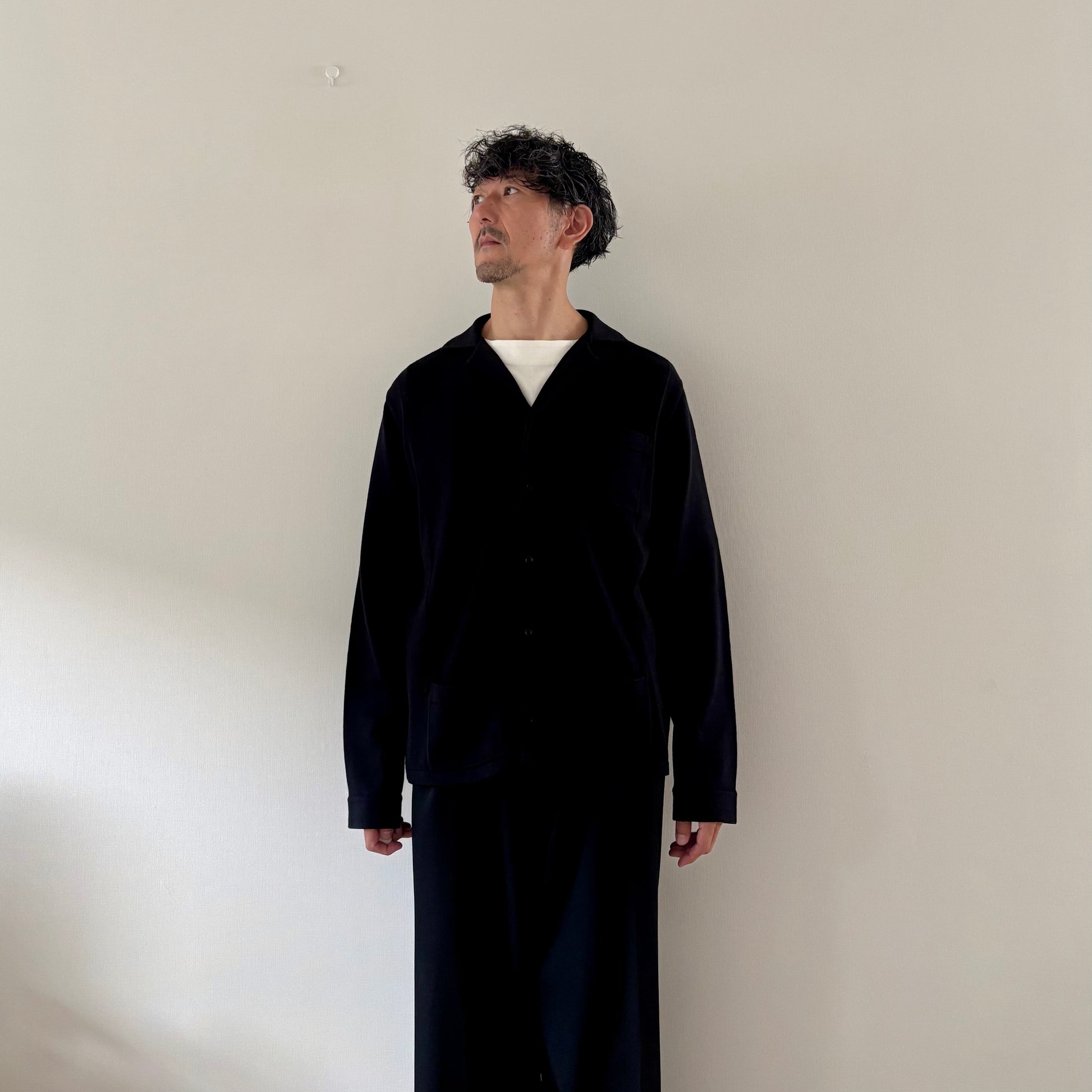 cleaveland <br> "The new world" <br> OC/cardigan long sleeve Black