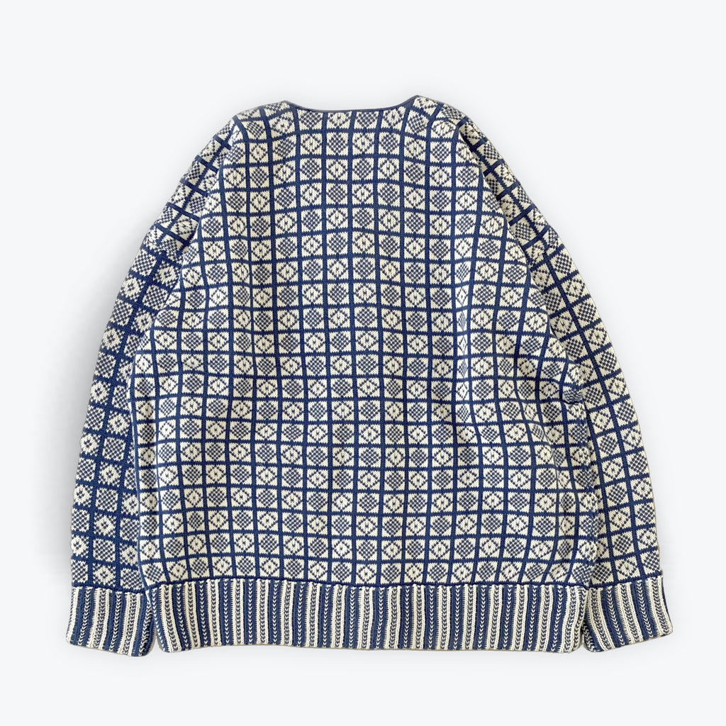 cleaveland ST~déformation~  V/Jacket long sleeve Blue
