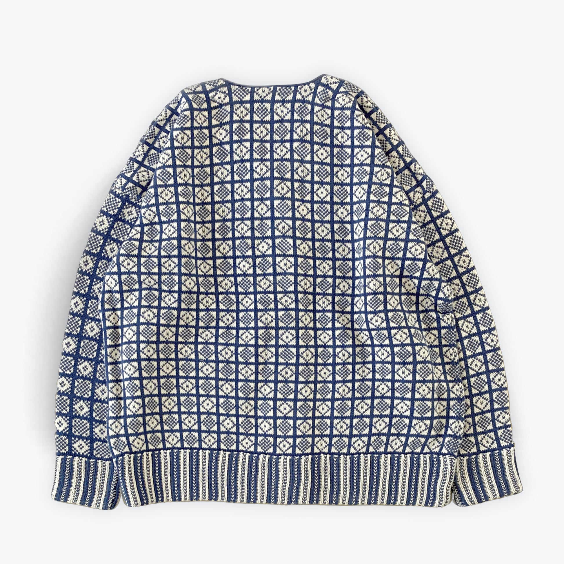 cleaveland ST~déformation~  V/Jacket long sleeve Blue