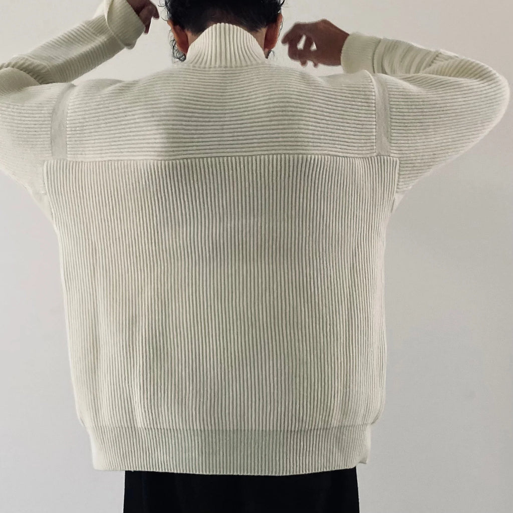 cleaveland <br> "The new world" <br> H/pullover long sleeve Off white