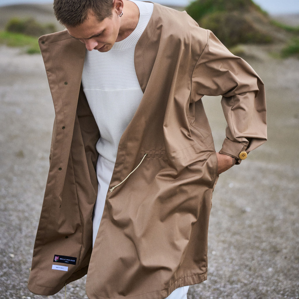 cleaveland×BELLA MOLNAR<br> : commander<br> Manteau de jeu en sergé MM