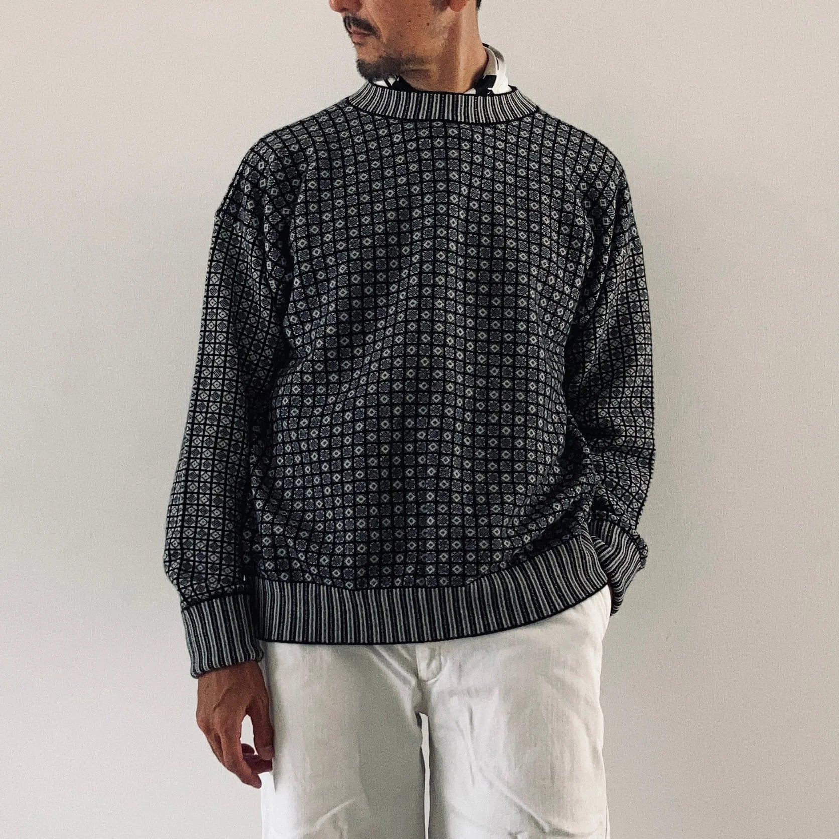 cleaveland <br> “Small town” <br> Re/cardigan Black mw