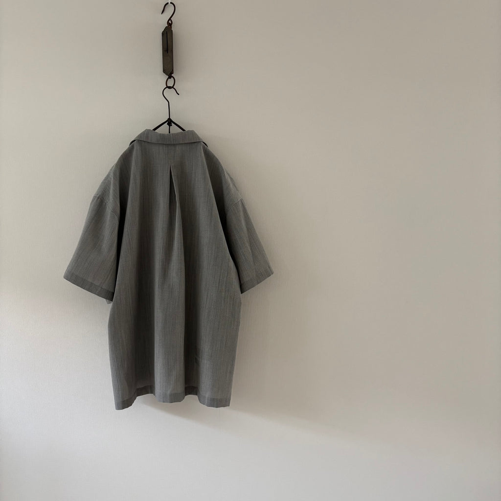 cleaveland×BELLA MOLNAR <br> : to order <br>  “Aunt’s blouse originals s/sleeve“ ice wool