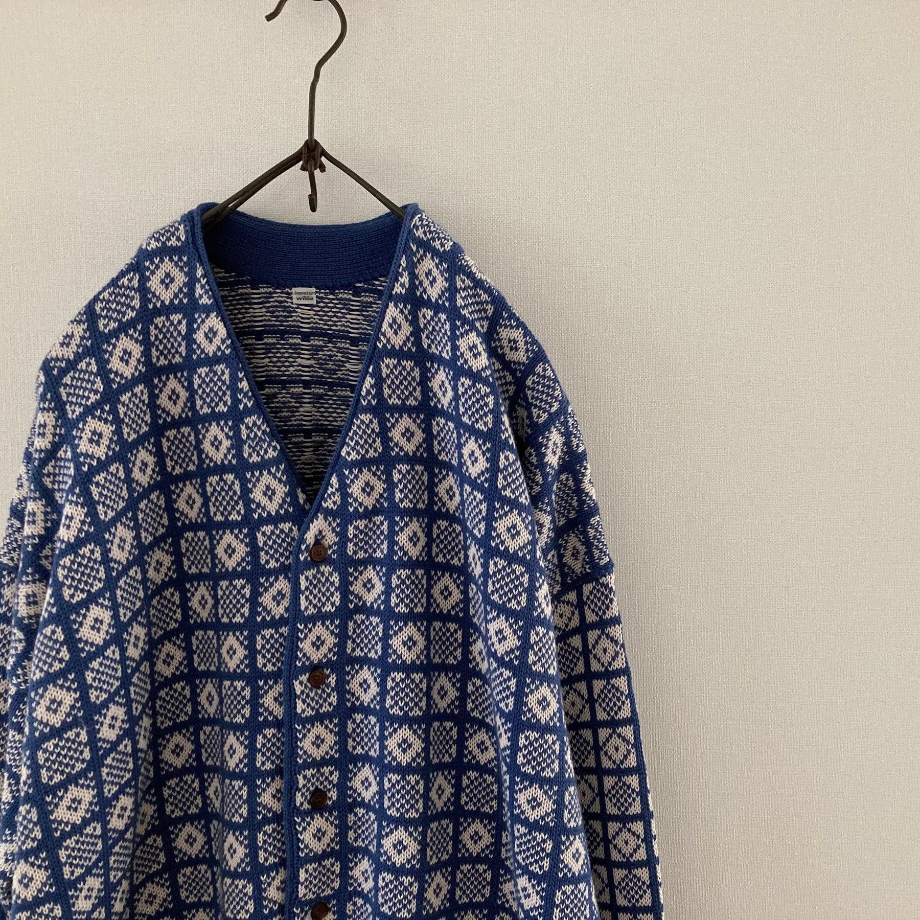 cleaveland ST~déformation~  V/Jacket long sleeve Blue
