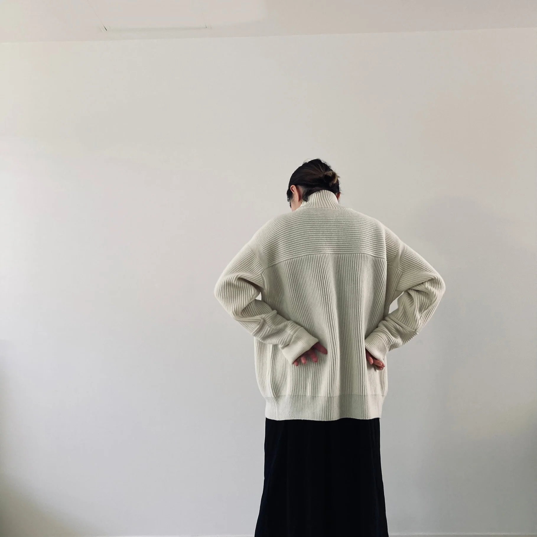 cleaveland <br> "The new world" <br> H/pullover long sleeve Off white
