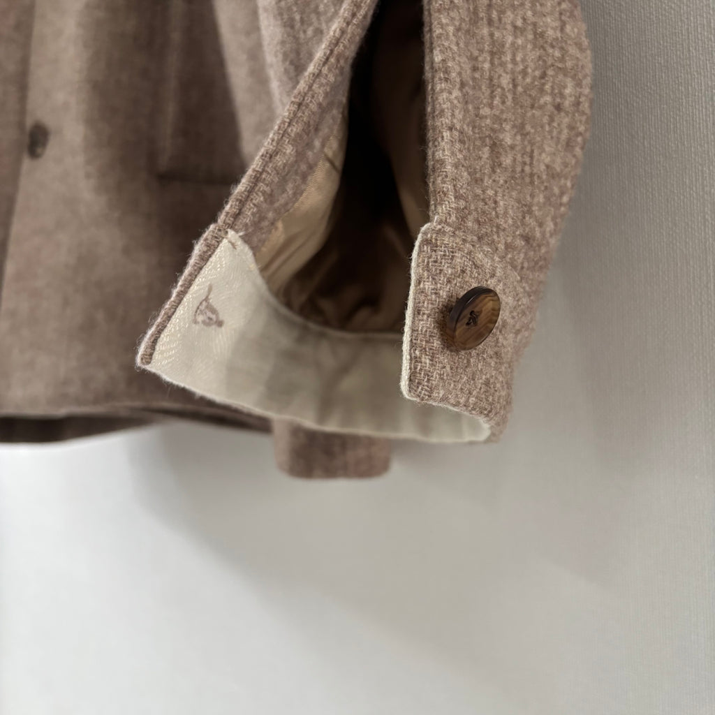 cleaveland×BELLA MOLNAR <br> : to order <br>  “Car coat ” wf frannel