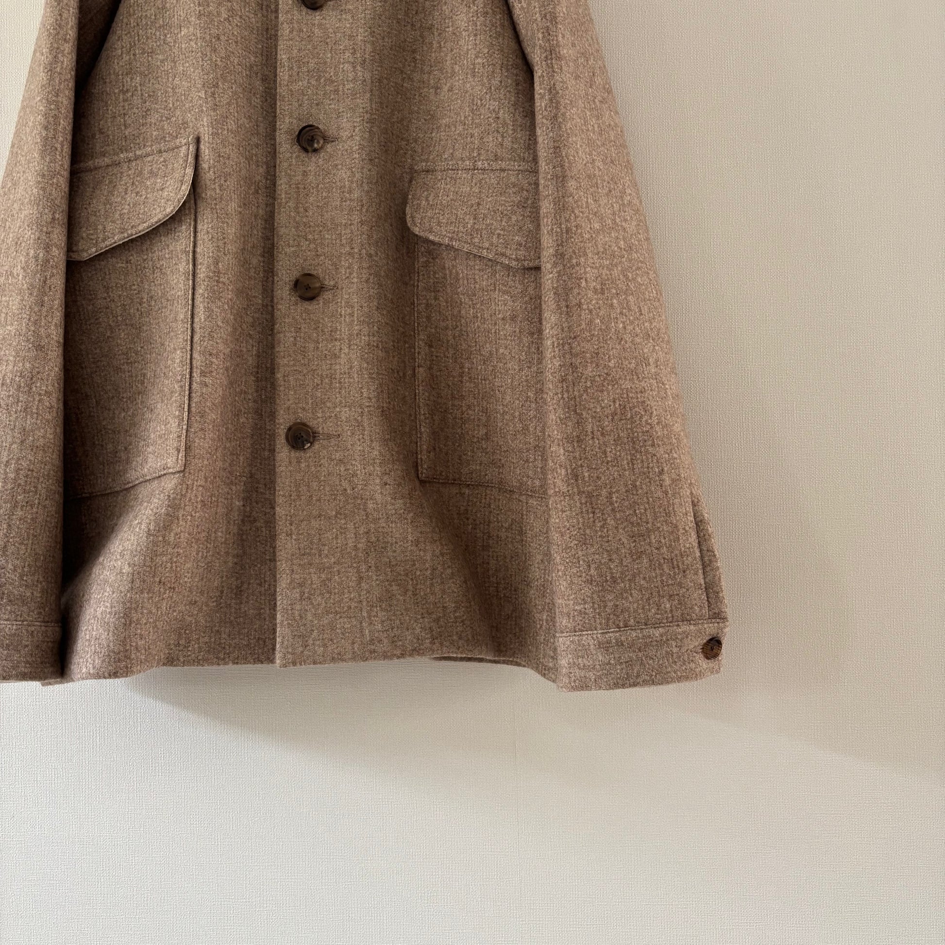 cleaveland×BELLA MOLNAR <br> : to order <br>  “Car coat ” wf frannel