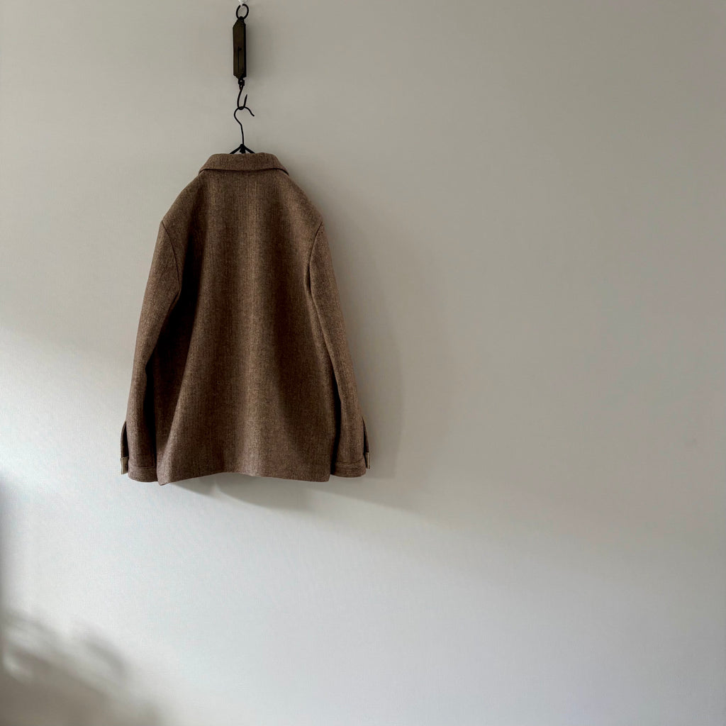 cleaveland×BELLA MOLNAR <br> : to order <br>  “Car coat ” wf frannel