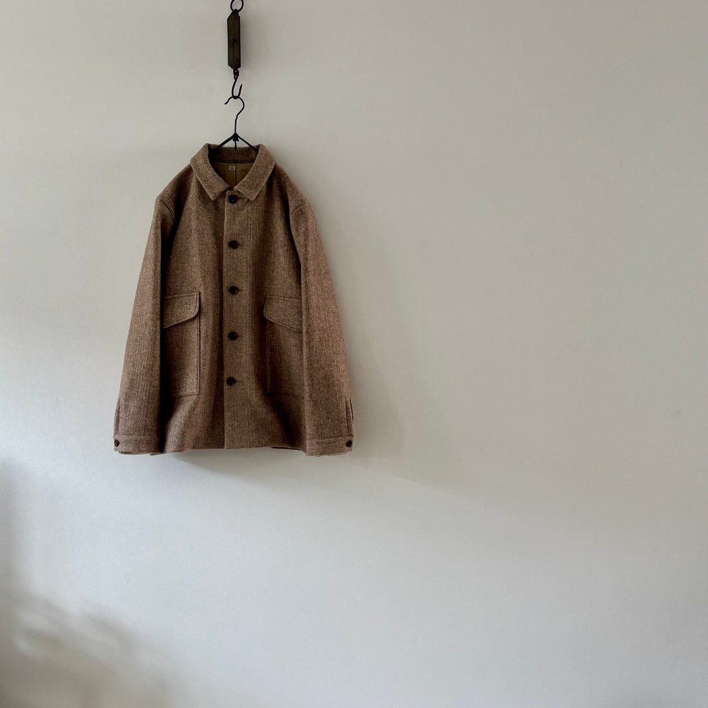 cleaveland×BELLA MOLNAR <br> : to order <br>  “Car coat ” wf frannel
