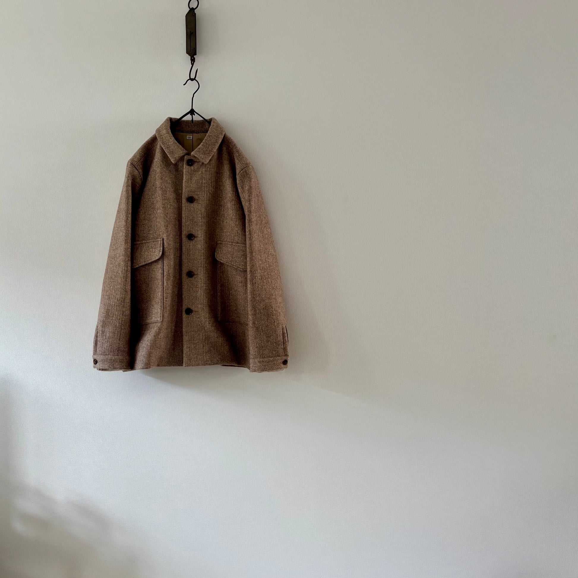 cleaveland×BELLA MOLNAR <br> : to order <br>  “Car coat ” wf frannel