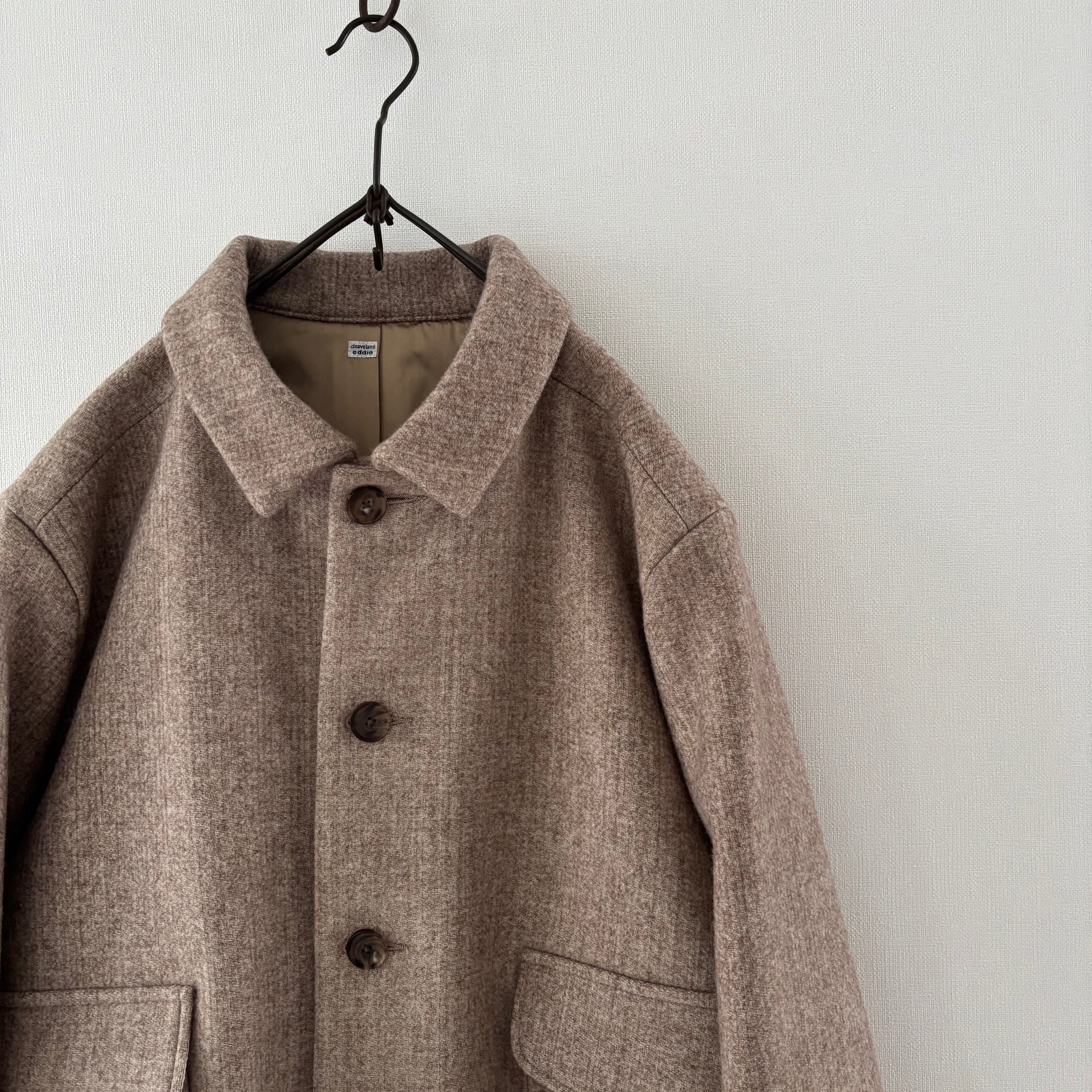 cleaveland×BELLA MOLNAR <br> : to order <br>  “Car coat ” wf frannel