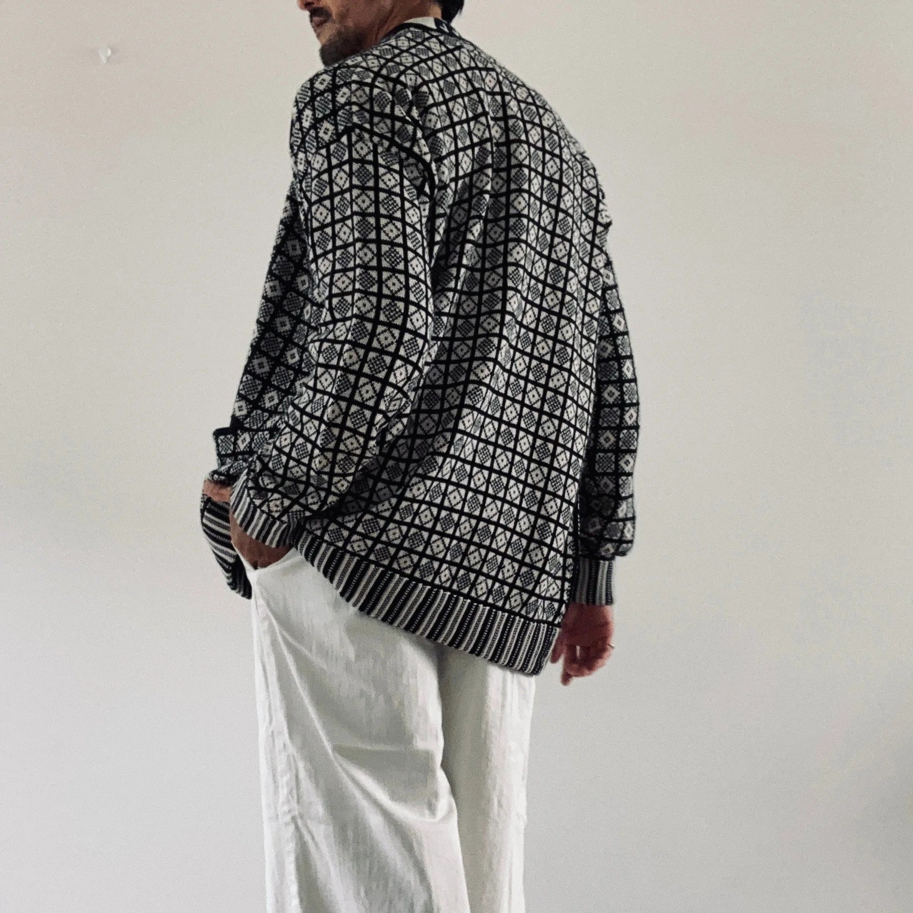 cleaveland ST~déformation~   V/Jacket long sleeve Black