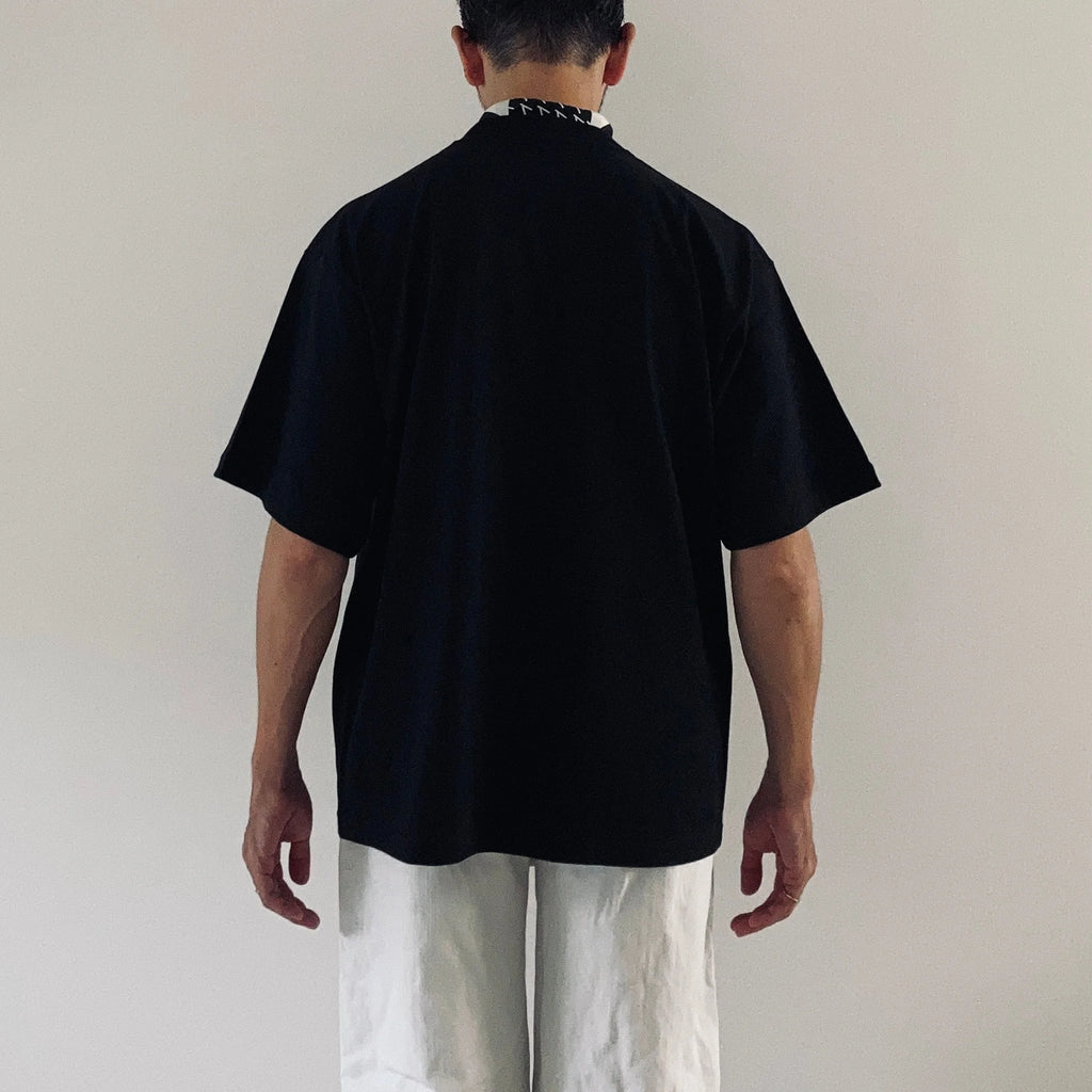 cleaveland   <br>   ”wasn’t saying”   <br> C/pullover Short sleeve Black