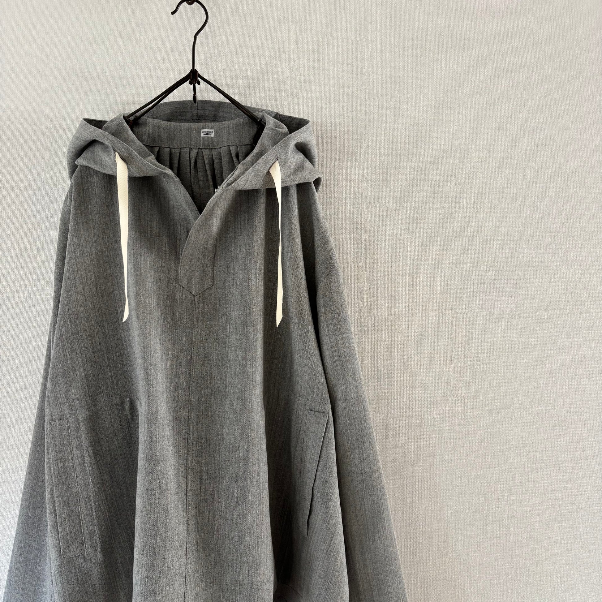 cleaveland×BELLA MOLNAR <br> : to order <br> “Urban camo anorak“ ice wool