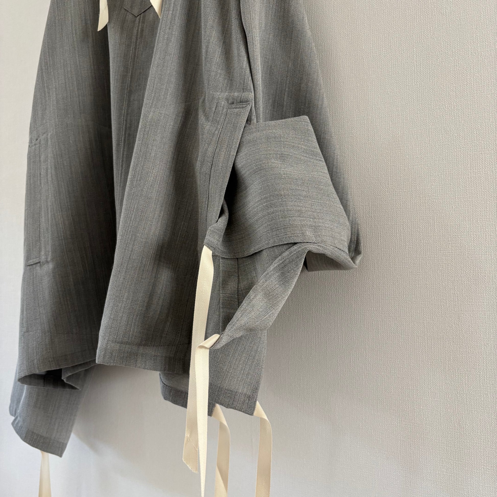 cleaveland×BELLA MOLNAR <br> : to order <br> “Urban camo anorak“ ice wool