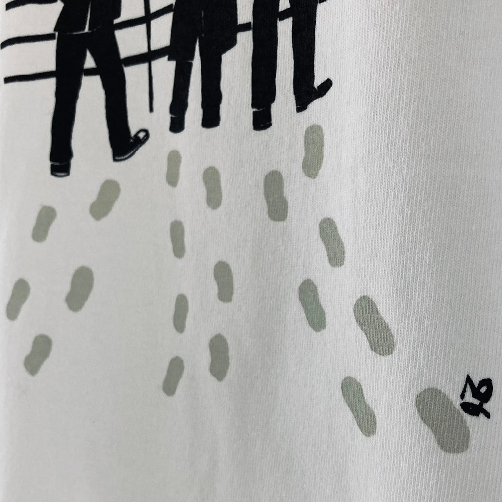 cleaveland   <br>   ”wasn’t saying”   <br> C/pullover Short sleeve White