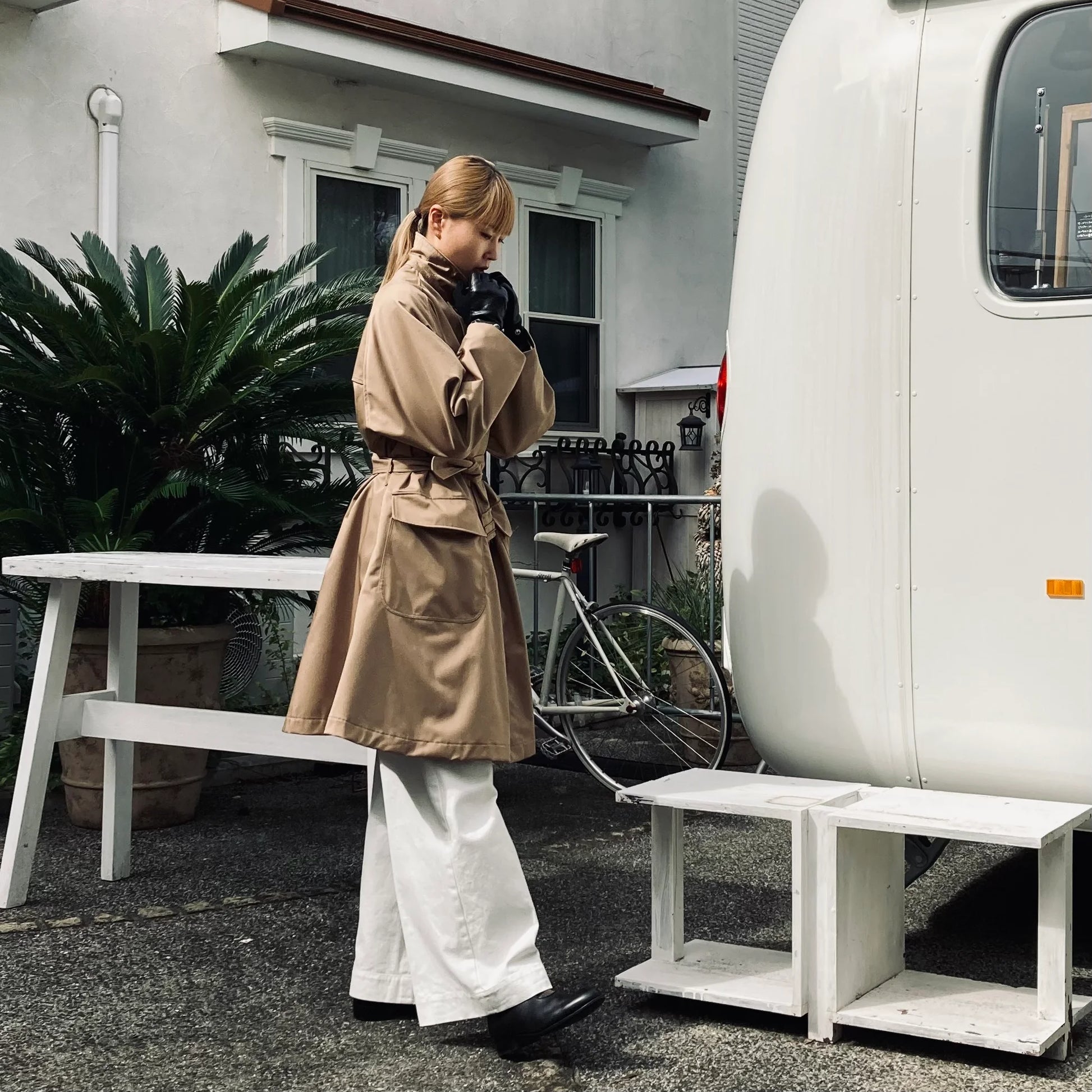 cleaveland×BELLA MOLNAR <br> : to order <br> “Uncle’s coat ” M.M.Twill