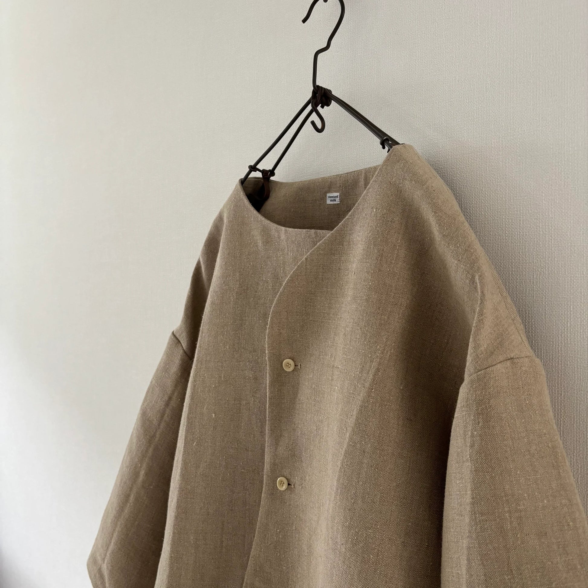 cleaveland×BELLA MOLNAR <br>  : to order <br> “Play vest" with MUSO sleeves vfl