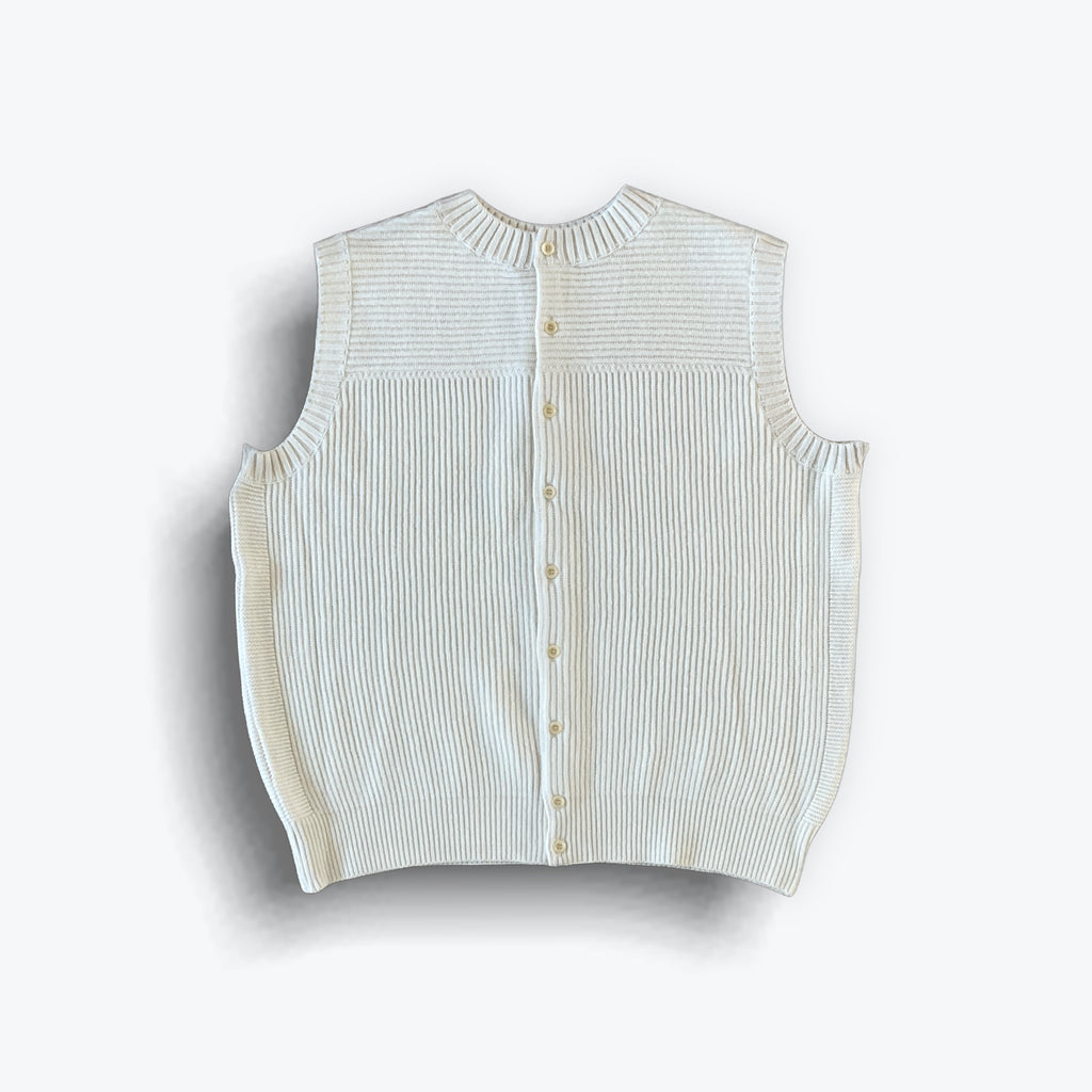 cleaveland <br>  "The new world" <br> Re/vest Off white