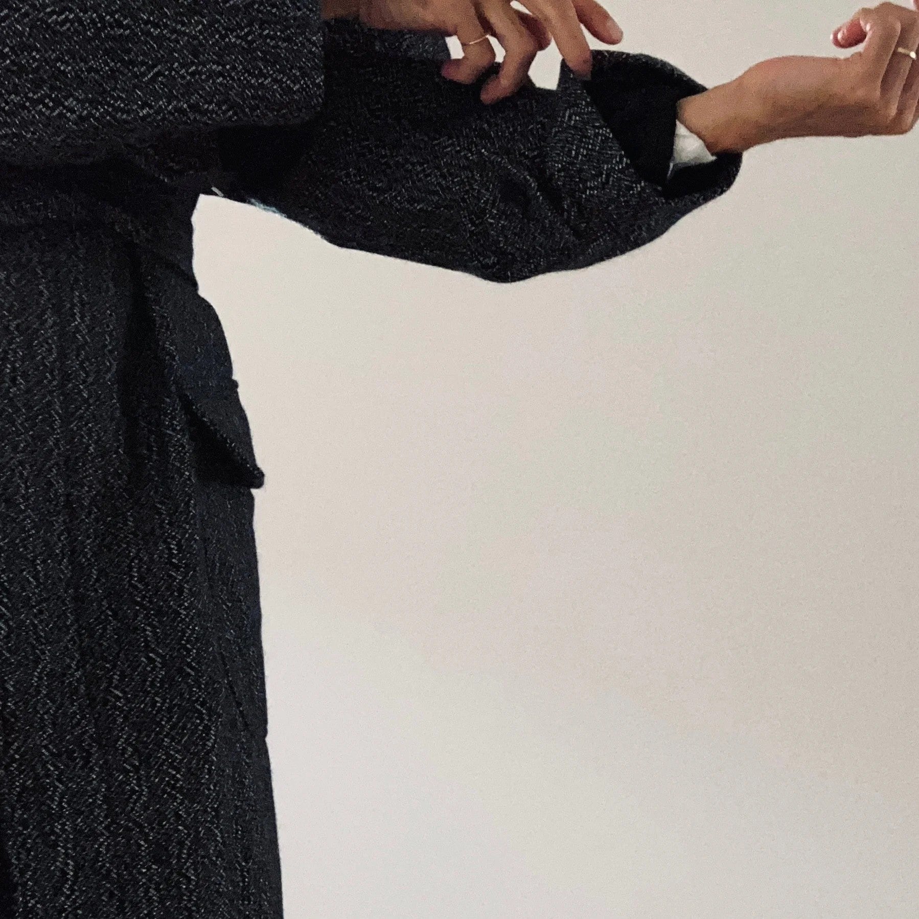 cleaveland×BELLA MOLNAR <br> : to order <br>  “Uncle’s coat ” saptweed