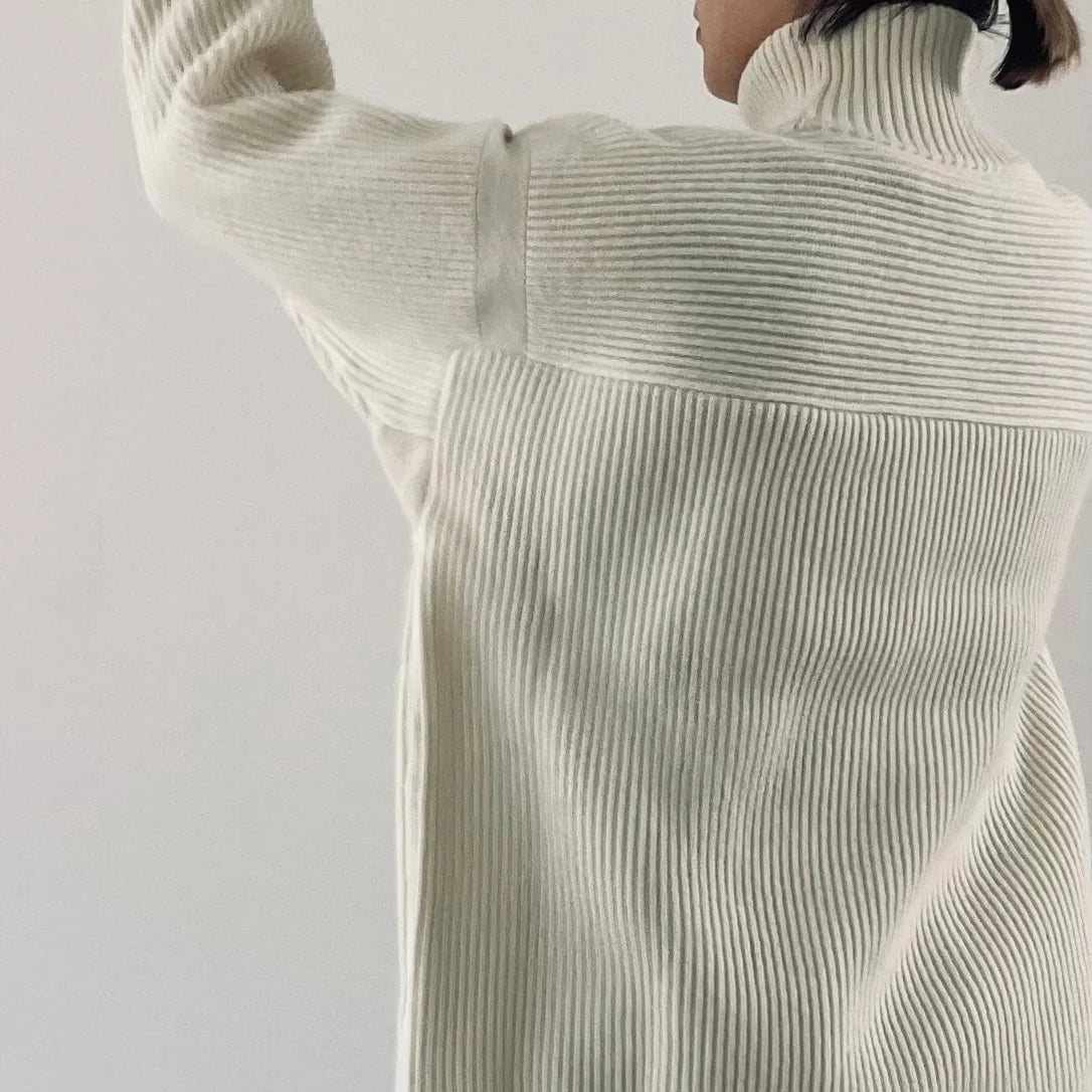 cleaveland <br> "The new world" <br> H/pullover long sleeve Off white