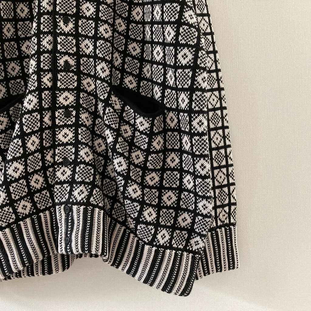 cleaveland ST~déformation~   V/Jacket long sleeve Black