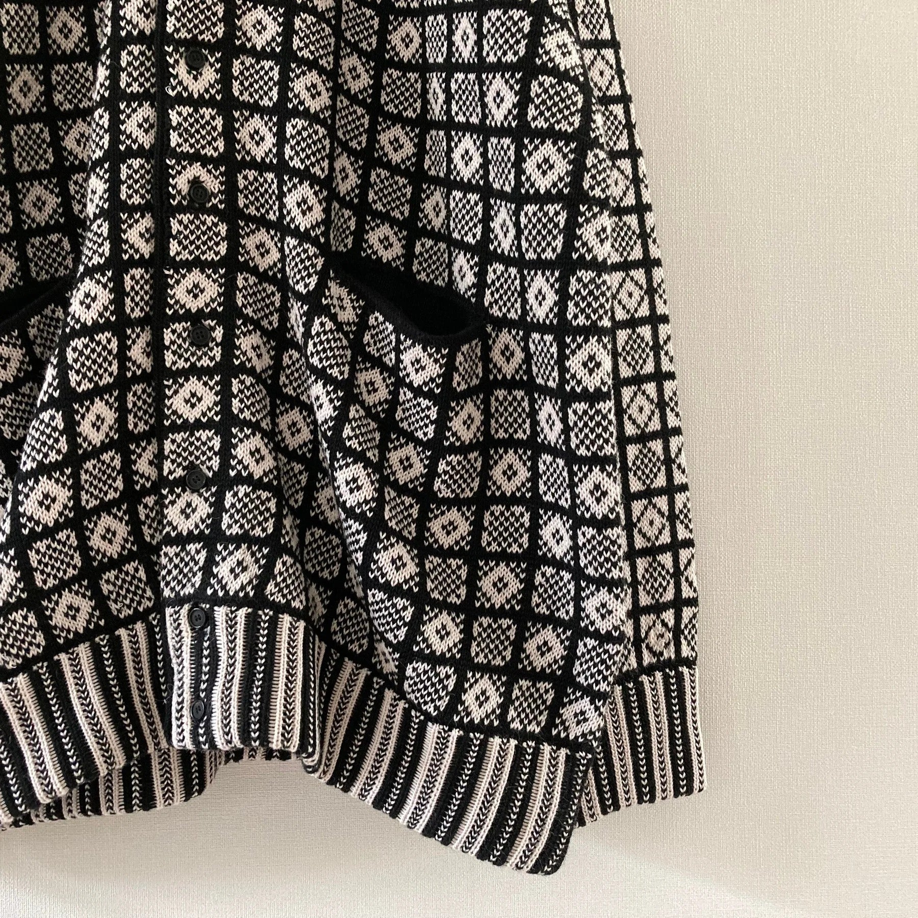 cleaveland ST~déformation~   V/Jacket long sleeve Black