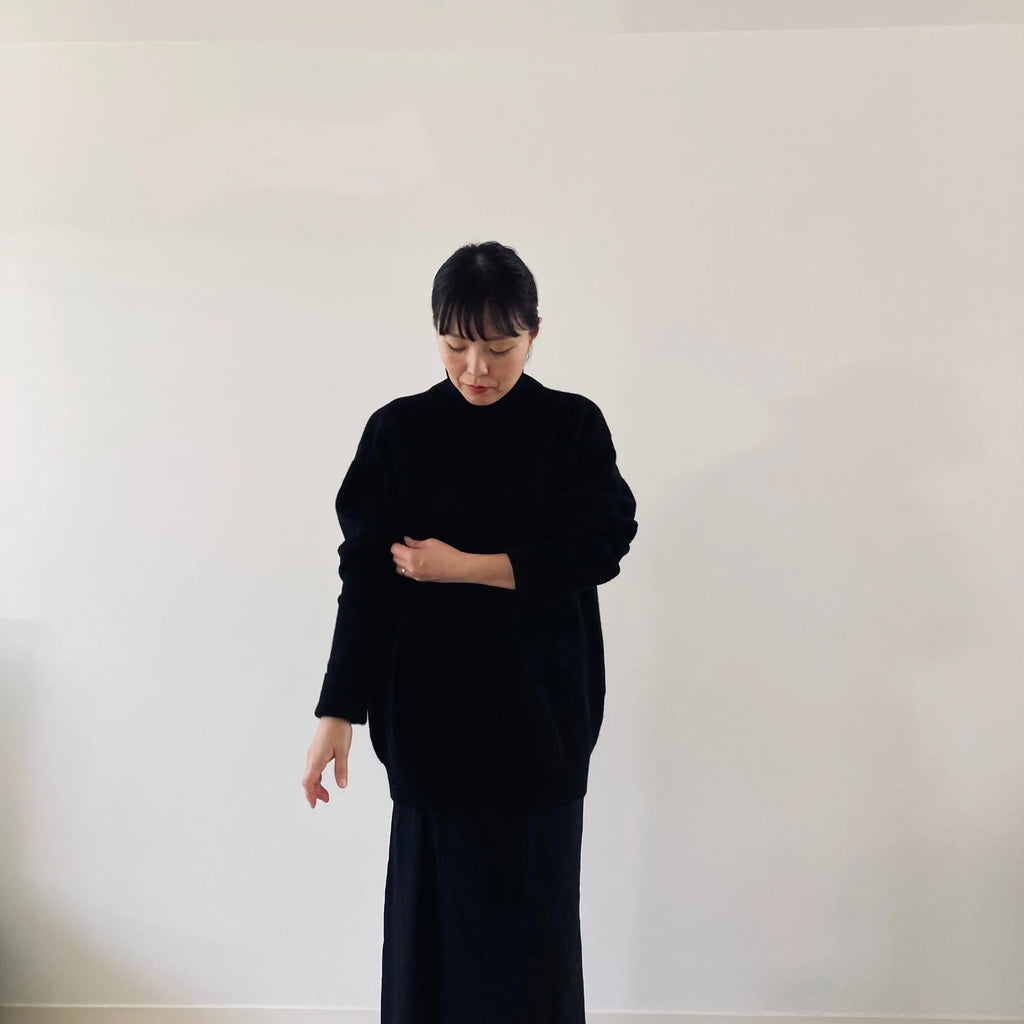 cleaveland <br> "The new world" <br> H/pullover long sleeve Black